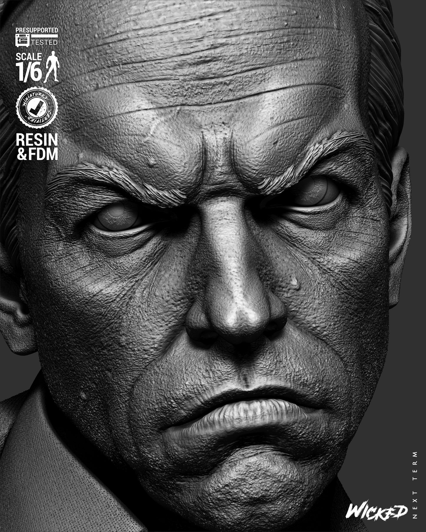 Agent Smith Statue – ABS-Like Resin Collector Statue