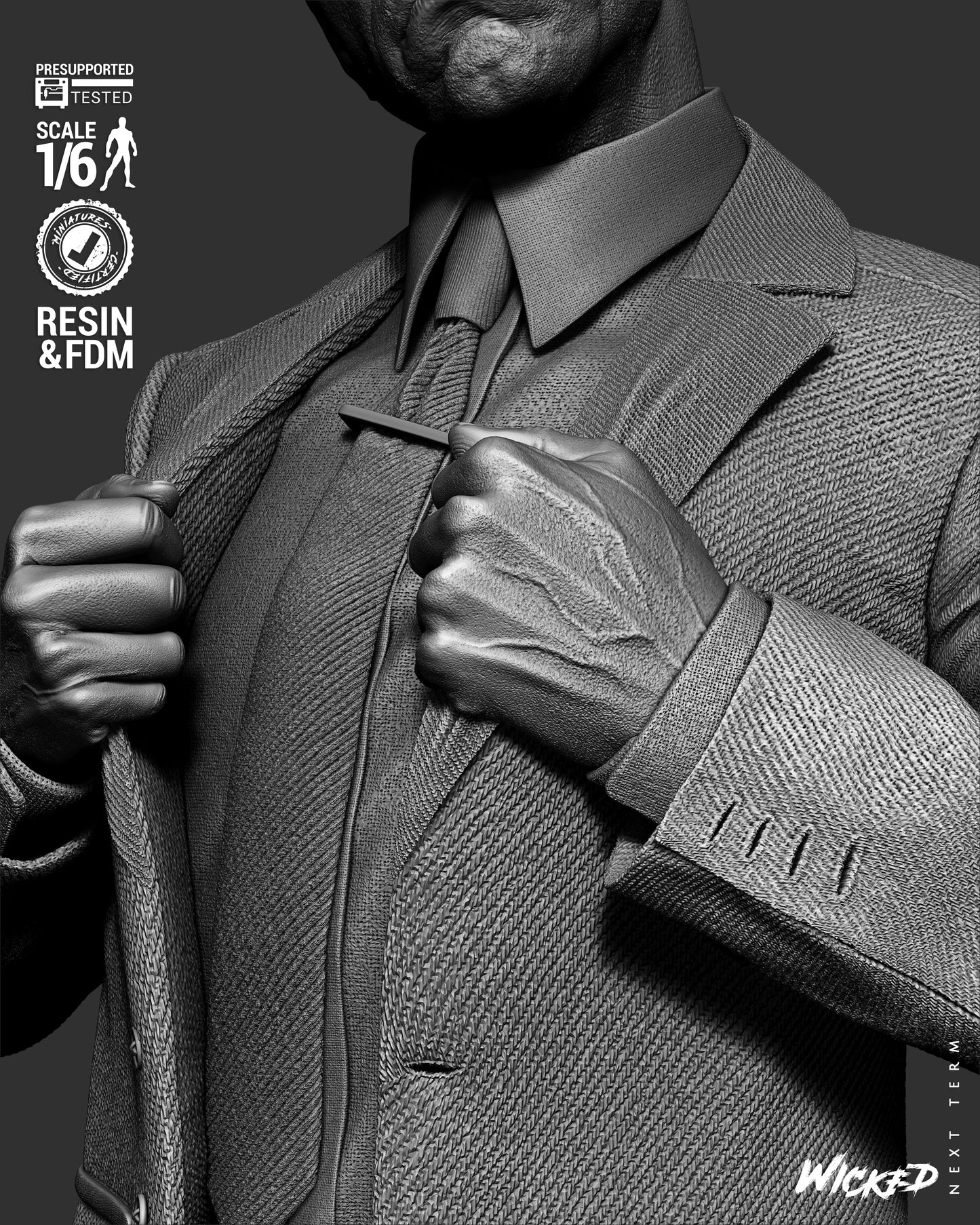 Agent Smith Statue – ABS-Like Resin Collector Statue