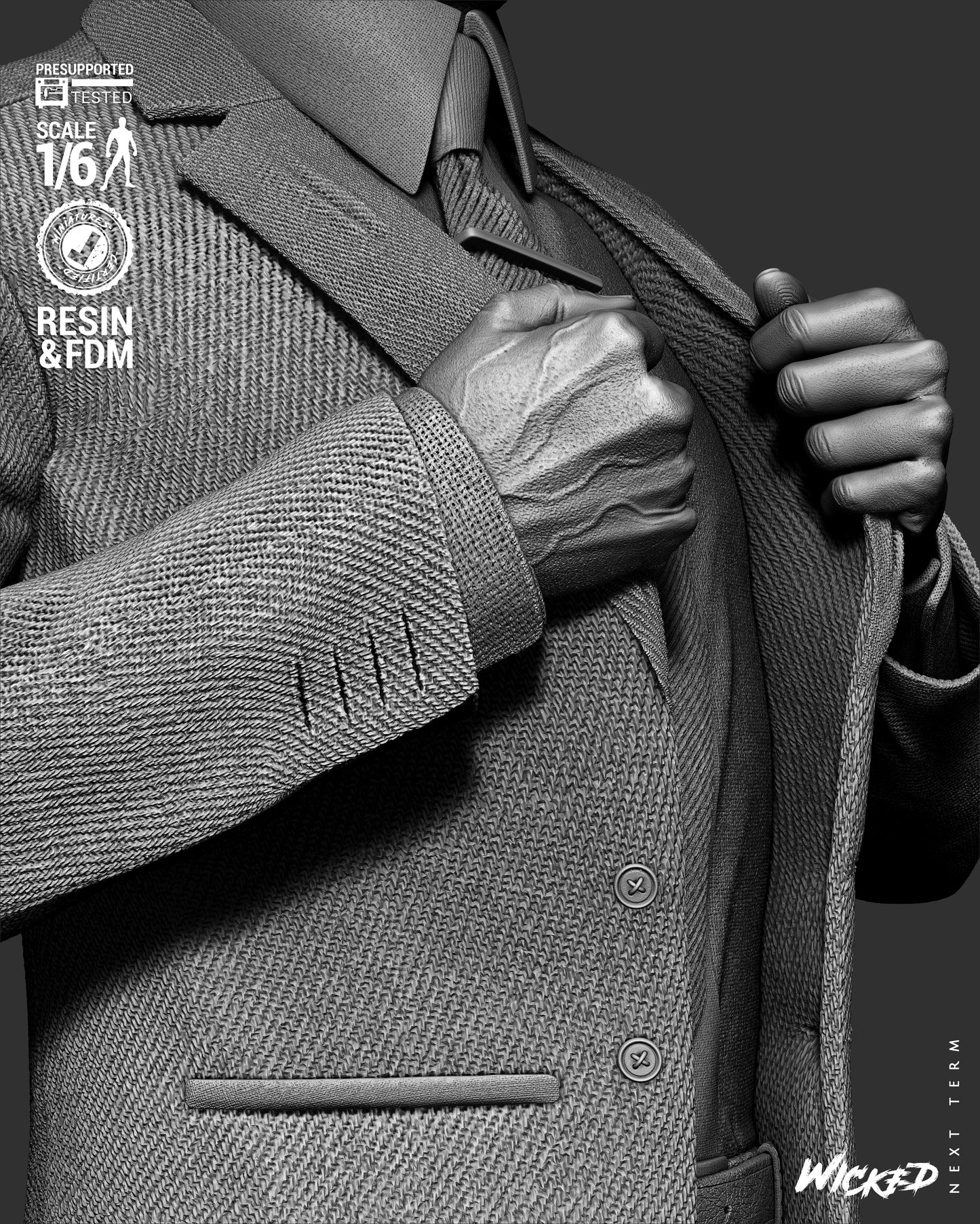 Agent Smith Statue – ABS-Like Resin Collector Statue