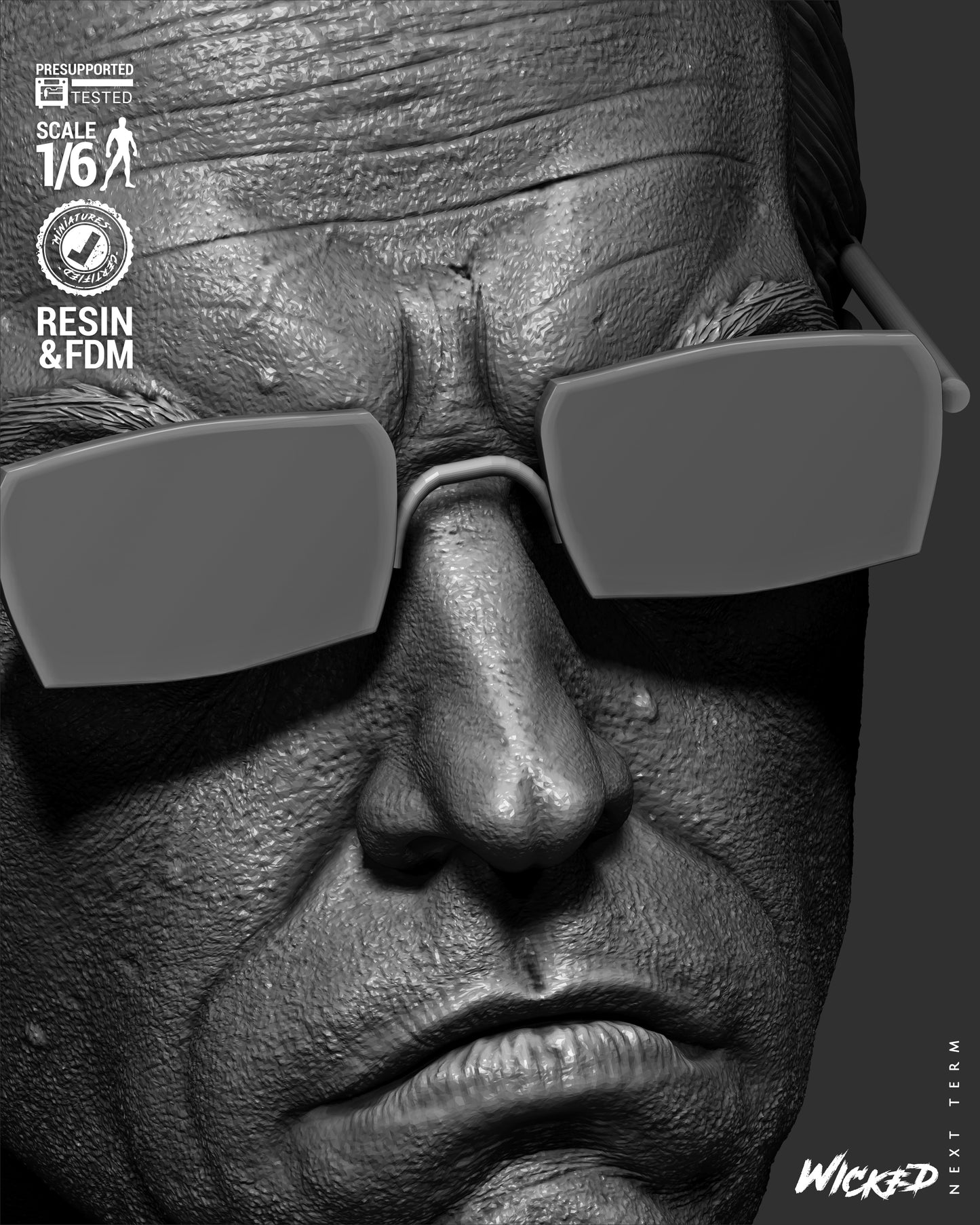 Agent Smith Statue – ABS-Like Resin Collector Statue