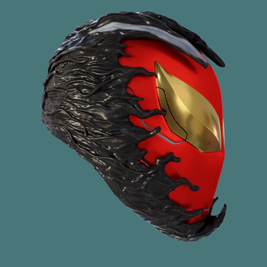 Symbiote Spider Hero Mask