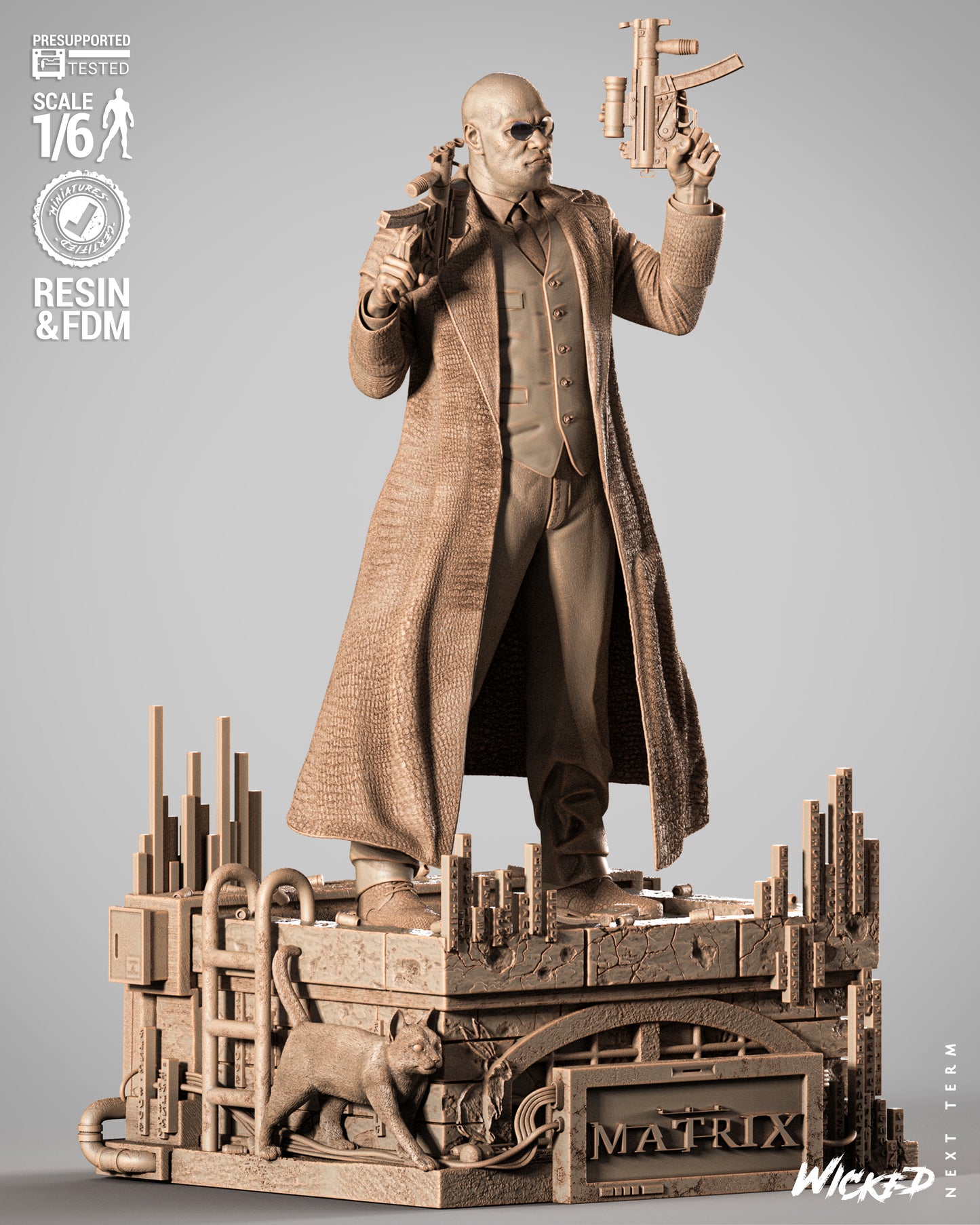 Morpheus Diorama – ABS-Like Resin Collector Statue