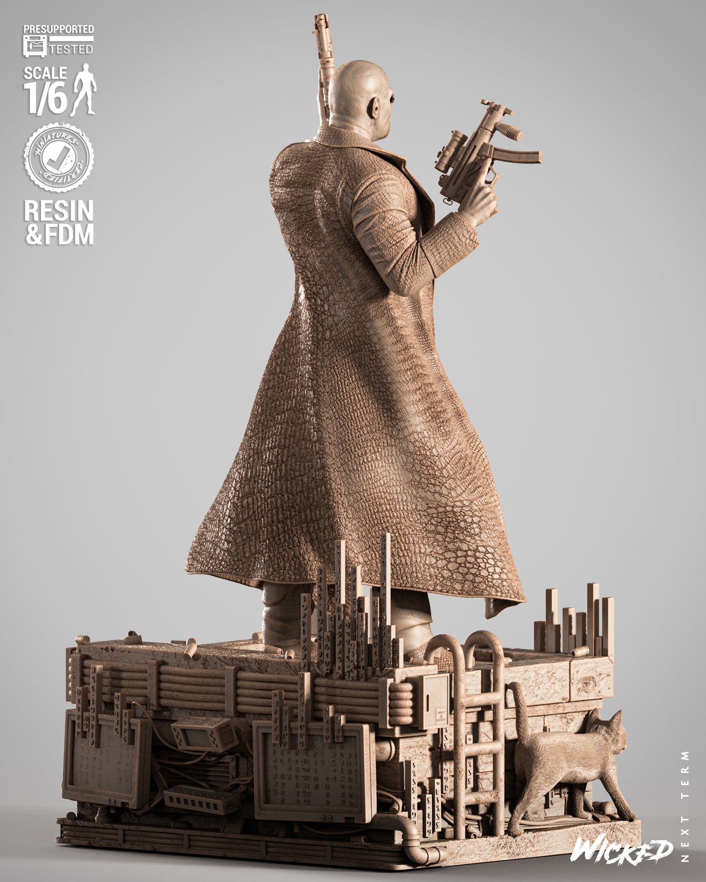 Morpheus Diorama – ABS-Like Resin Collector Statue