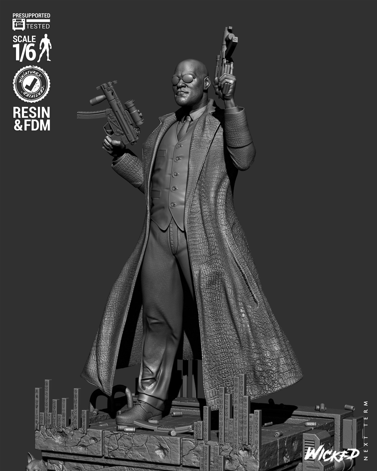 Morpheus Diorama – ABS-Like Resin Collector Statue