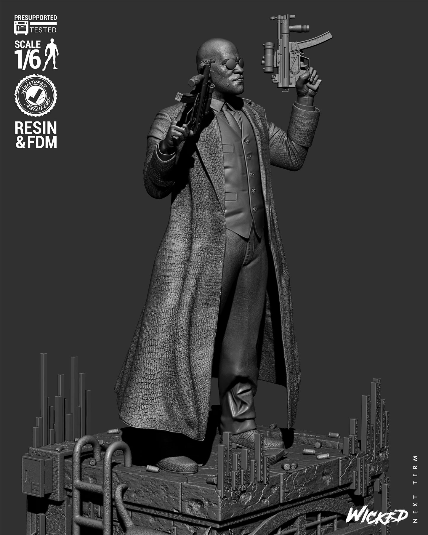 Morpheus Diorama – ABS-Like Resin Collector Statue