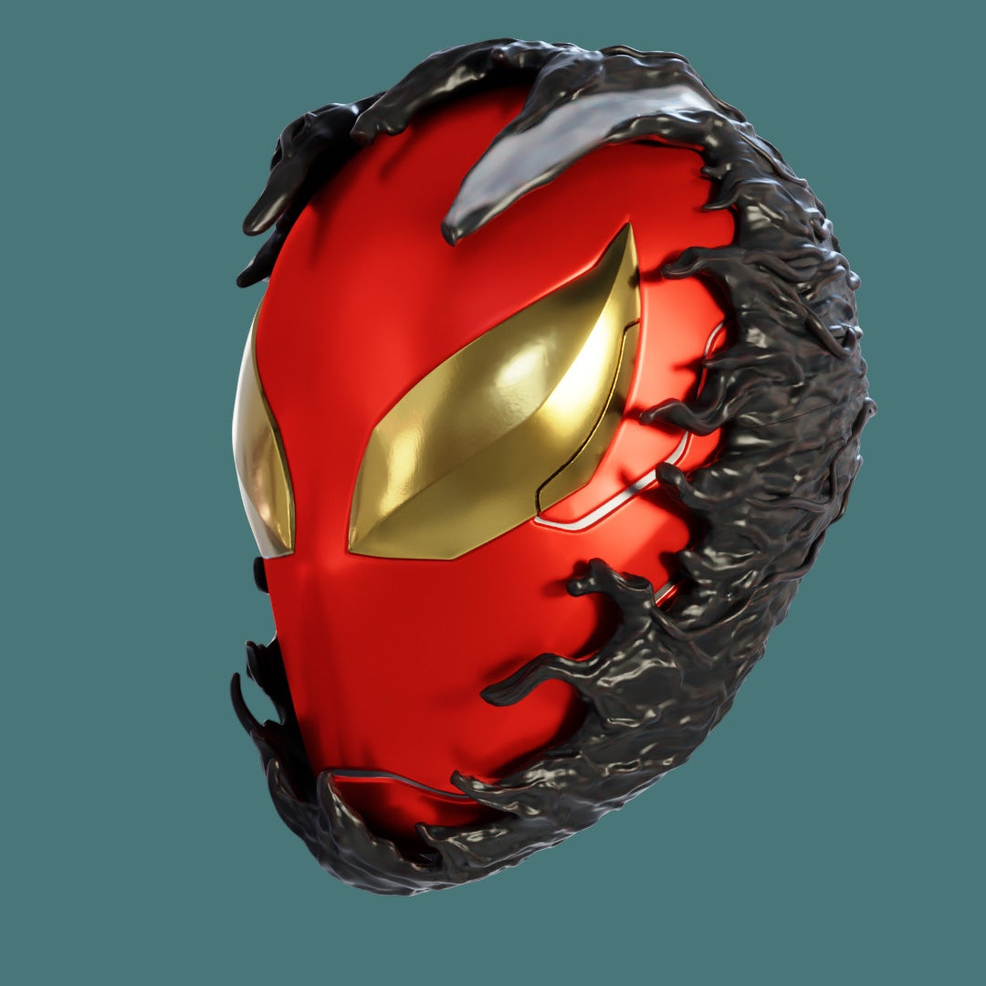 Symbiote Spider Hero Mask