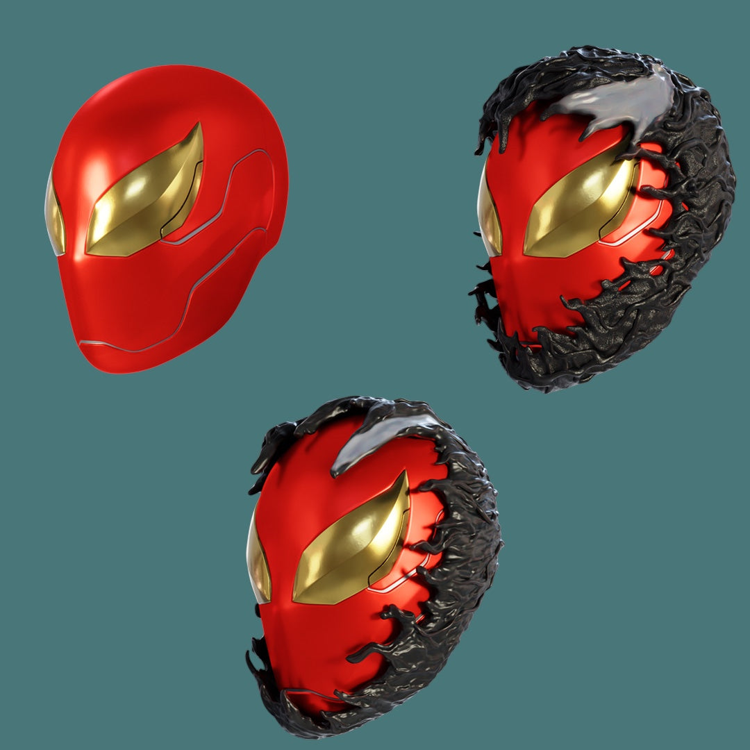 Symbiote Spider Hero Mask