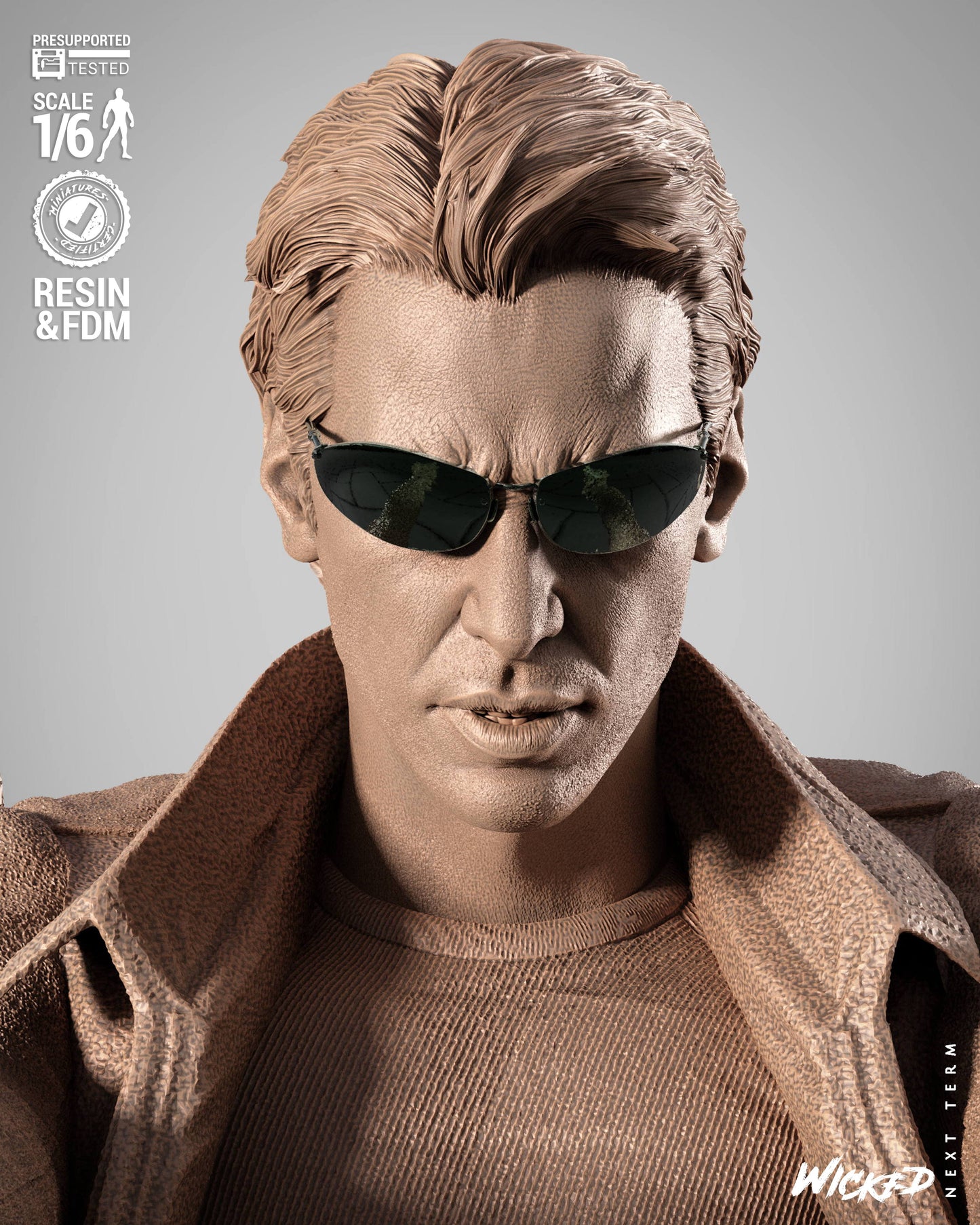 Matrix Trio Diorama – ABS-Like Resin Collector Statue