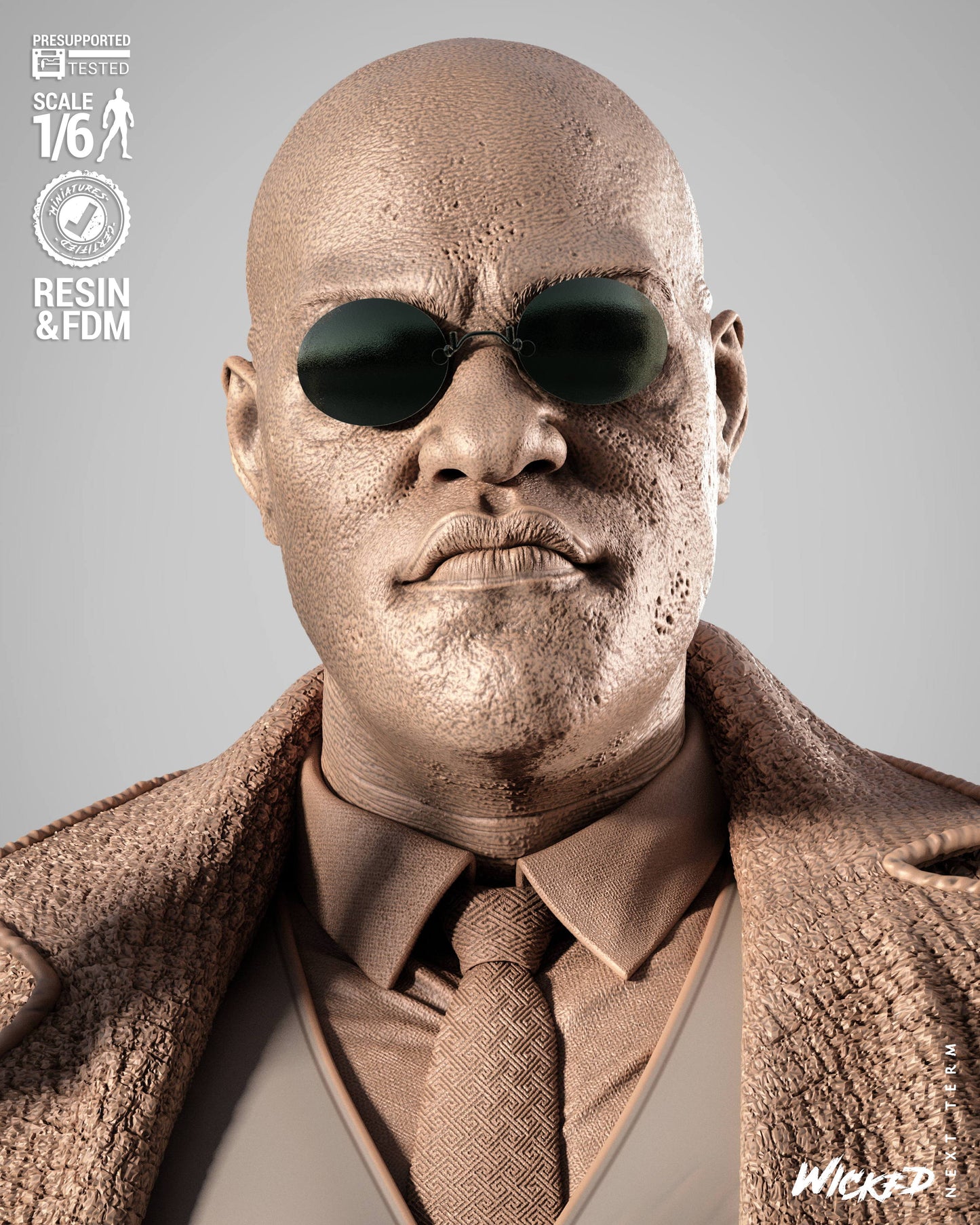 Matrix Trio Diorama – ABS-Like Resin Collector Statue