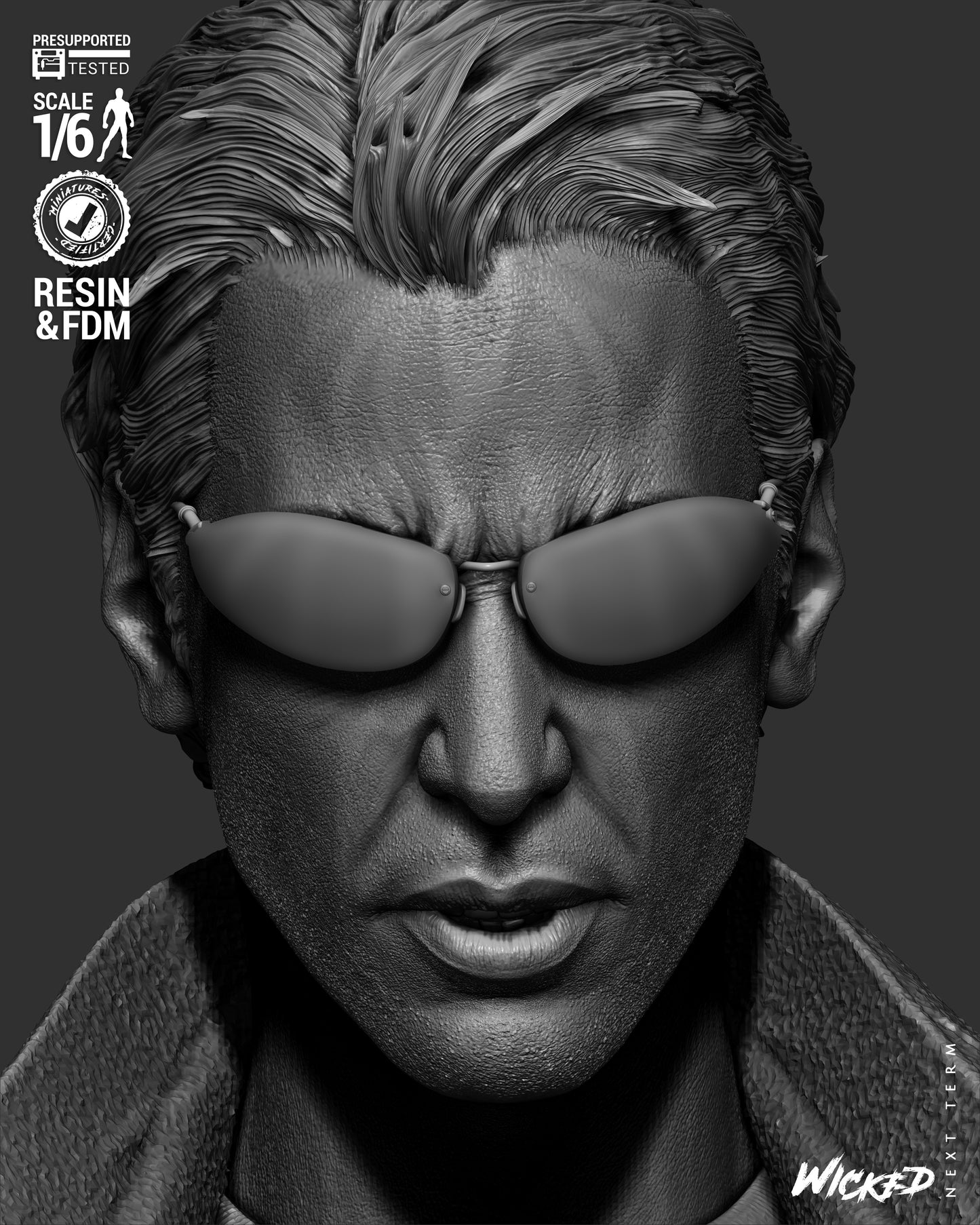 Matrix Trio Diorama – ABS-Like Resin Collector Statue