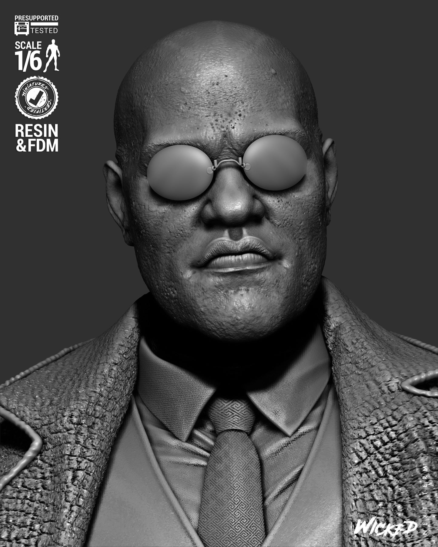 Matrix Trio Diorama – ABS-Like Resin Collector Statue