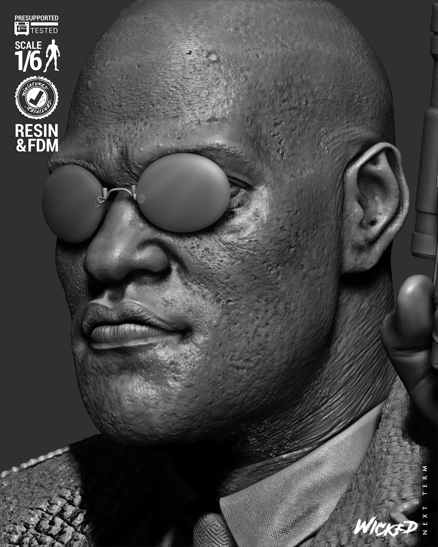 Matrix Trio Diorama – ABS-Like Resin Collector Statue