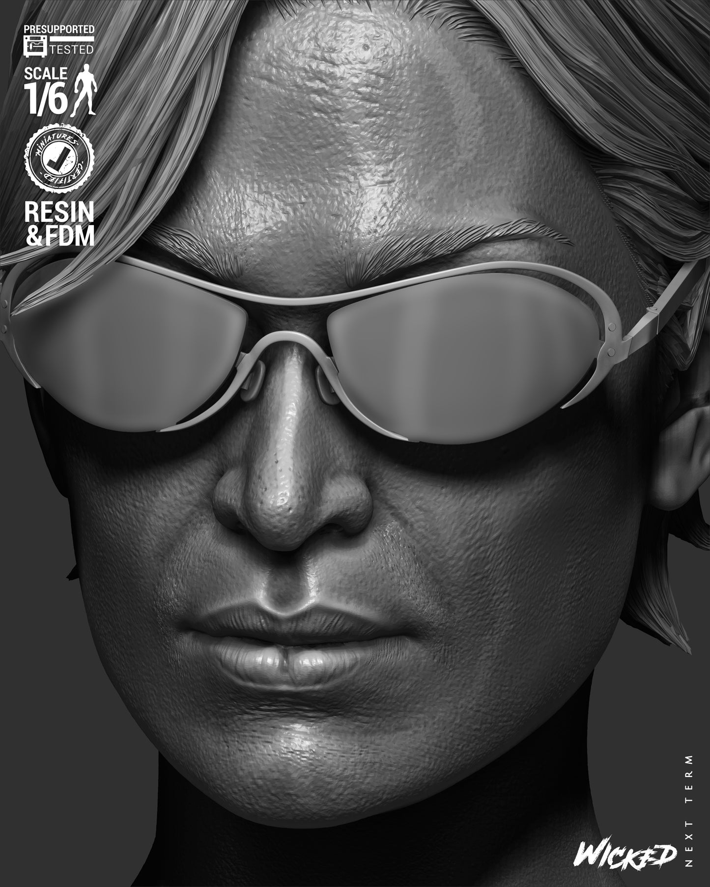 Matrix Trio Diorama – ABS-Like Resin Collector Statue