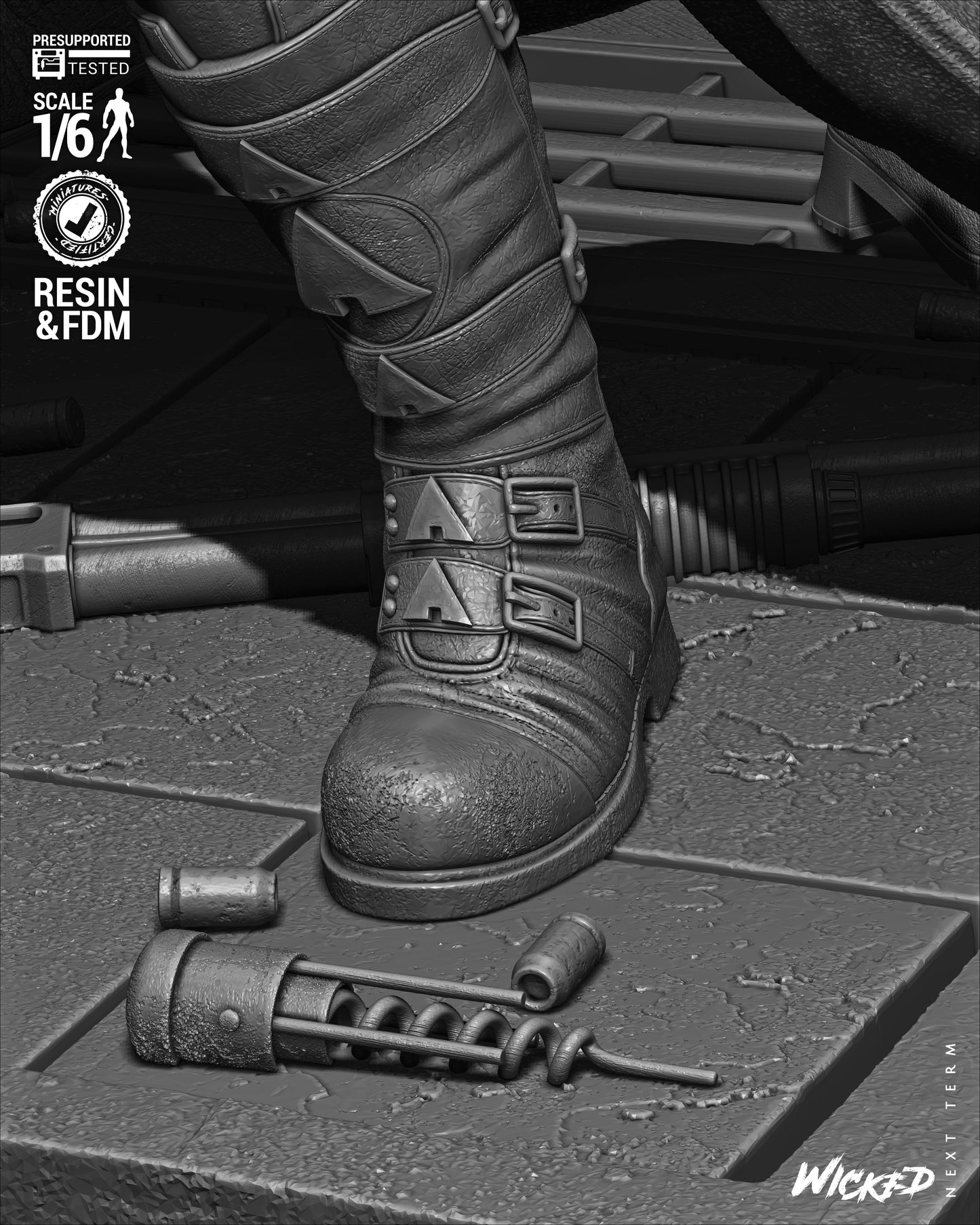 Matrix Trio Diorama – ABS-Like Resin Collector Statue