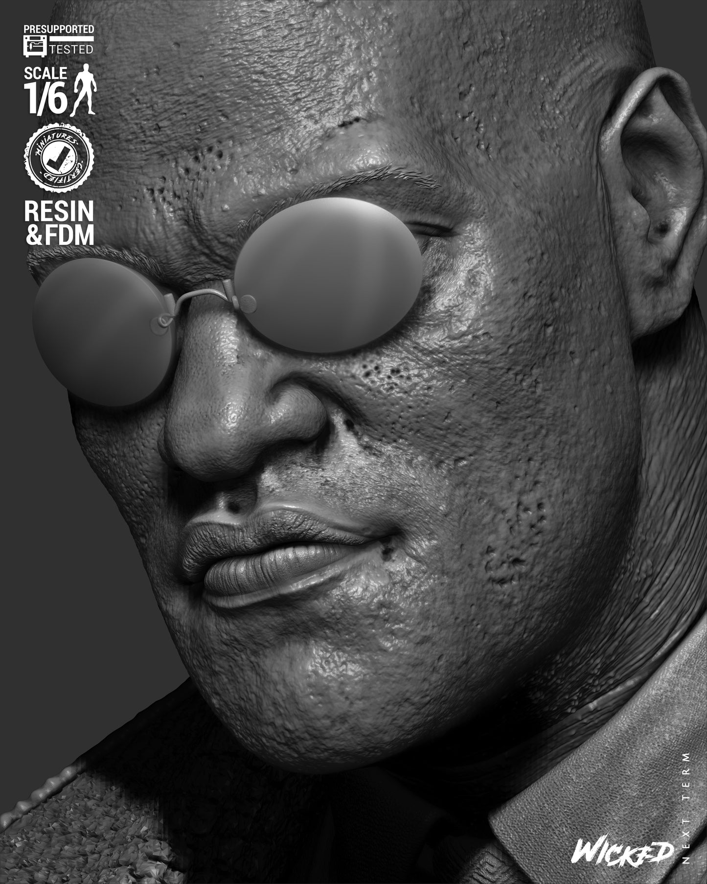 Matrix Trio Diorama – ABS-Like Resin Collector Statue