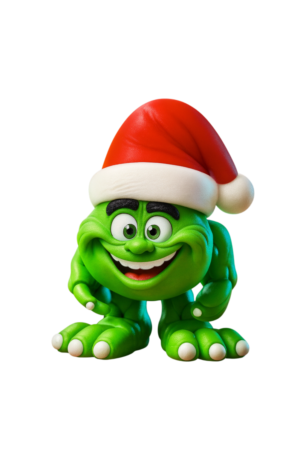 Articulated Gnome Santa – Christmas Figurine | Printverse No‑Support Model