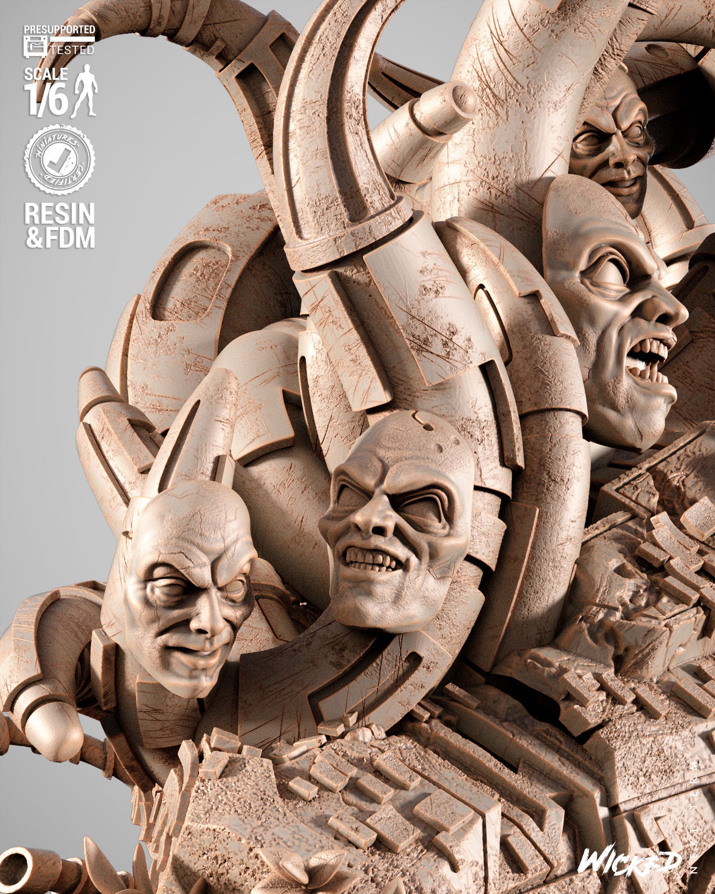 Banshee Statue – ABS-Like Resin Collector Sculpture