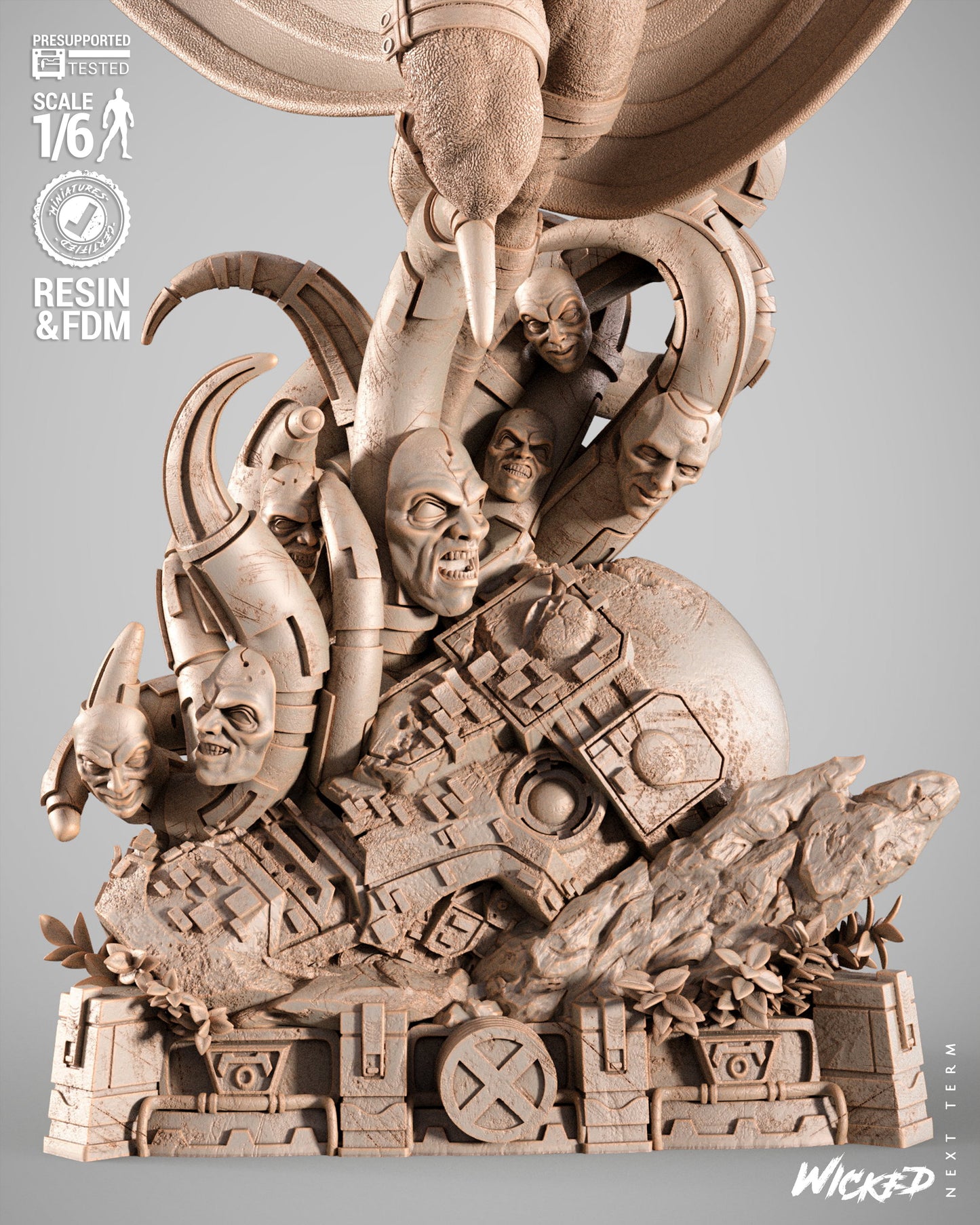 Banshee Statue – ABS-Like Resin Collector Sculpture