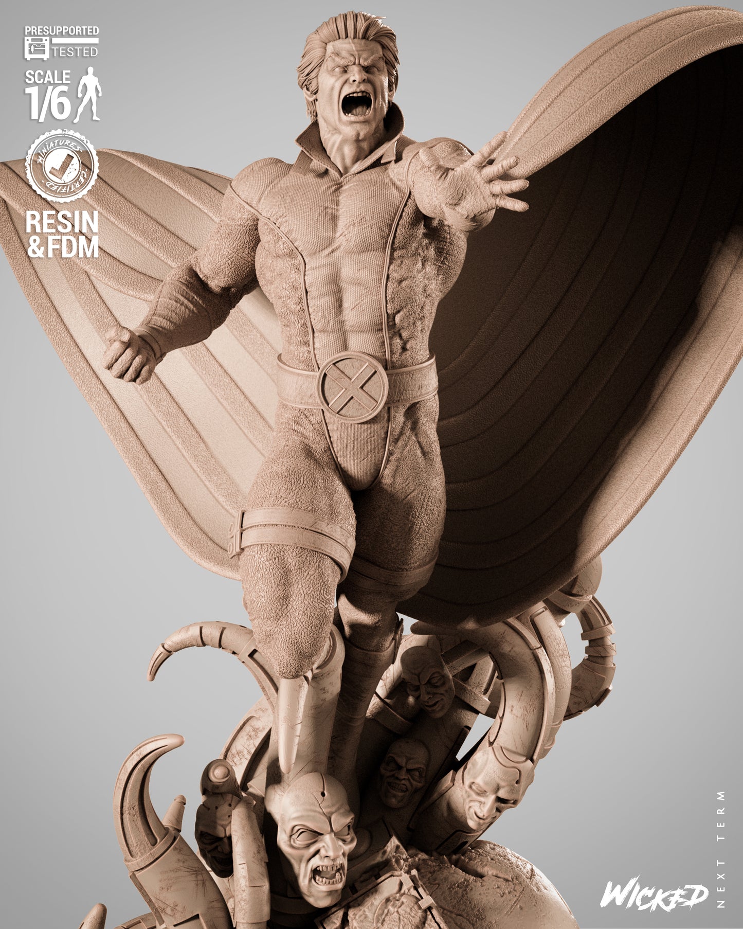 Banshee Statue – ABS-Like Resin Collector Sculpture