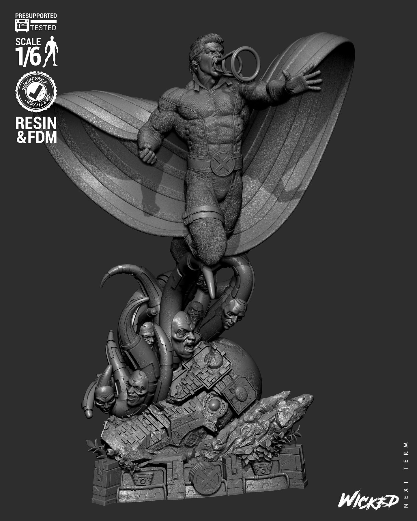 Banshee Statue – ABS-Like Resin Collector Sculpture