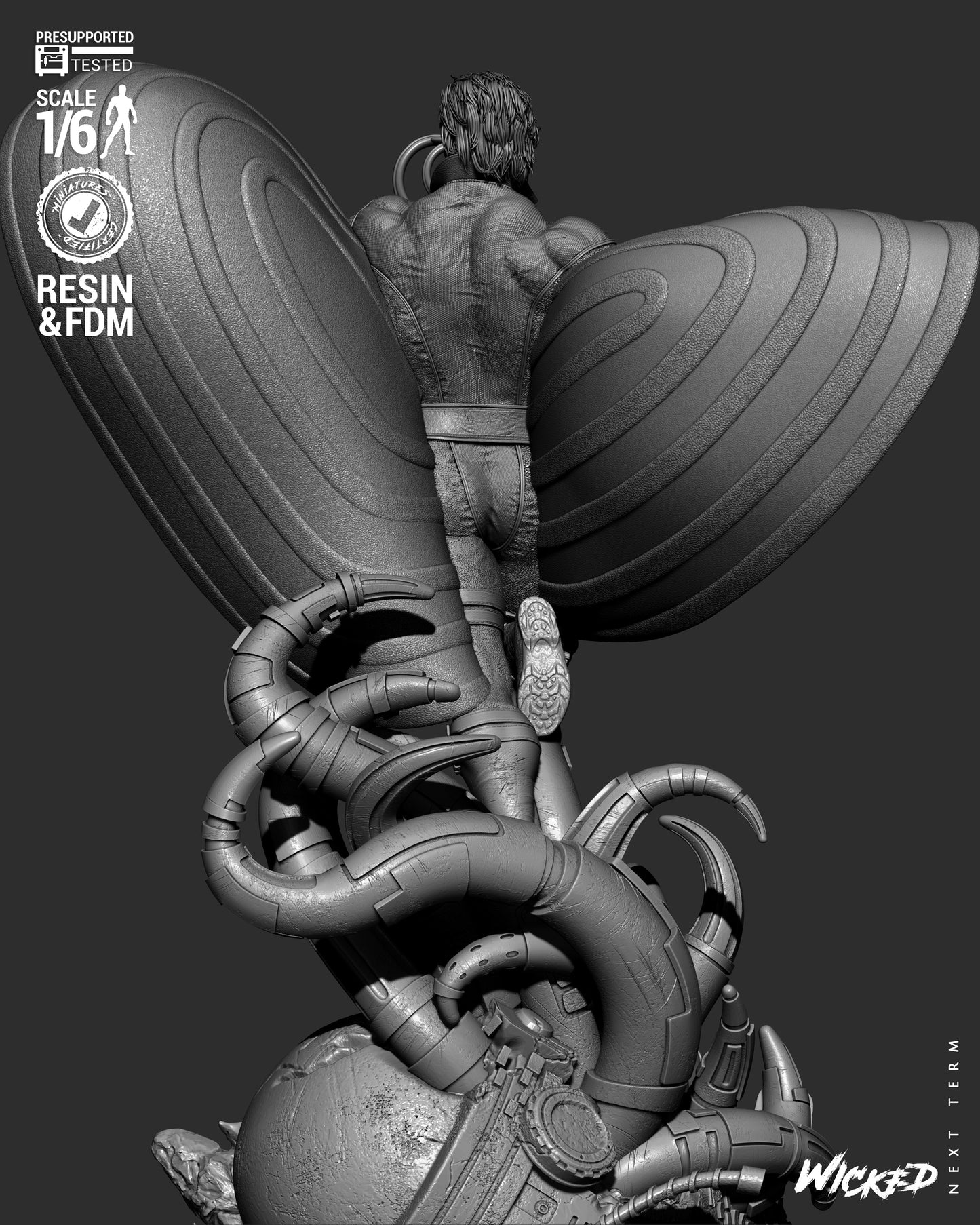 Banshee Statue – ABS-Like Resin Collector Sculpture