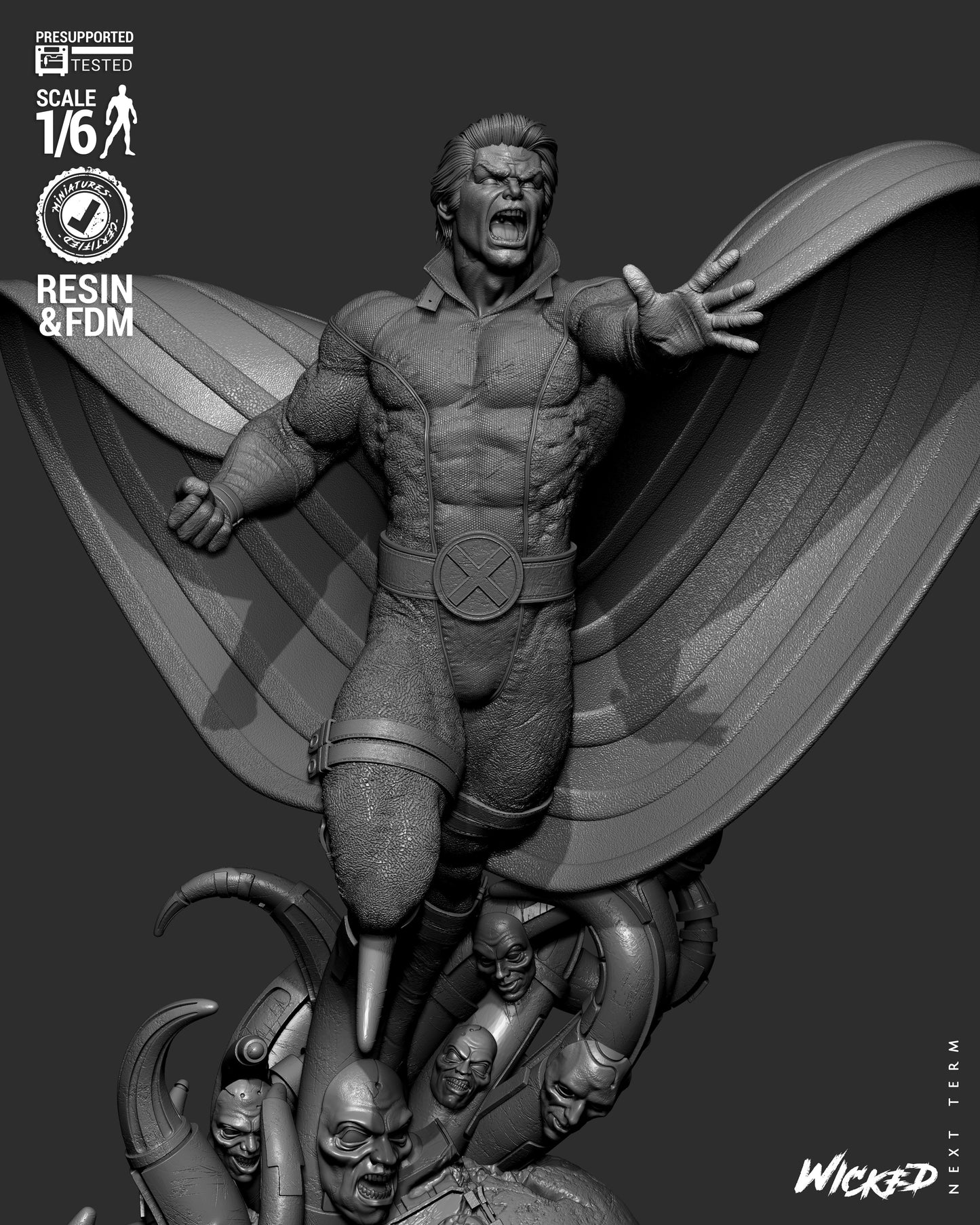 Banshee Statue – ABS-Like Resin Collector Sculpture