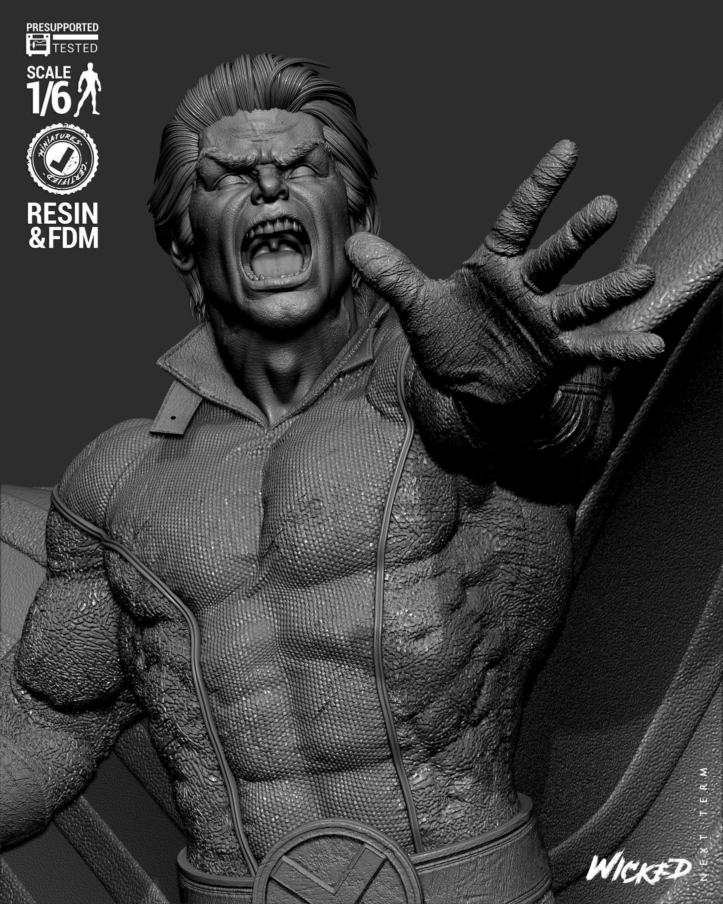 Banshee Statue – ABS-Like Resin Collector Sculpture