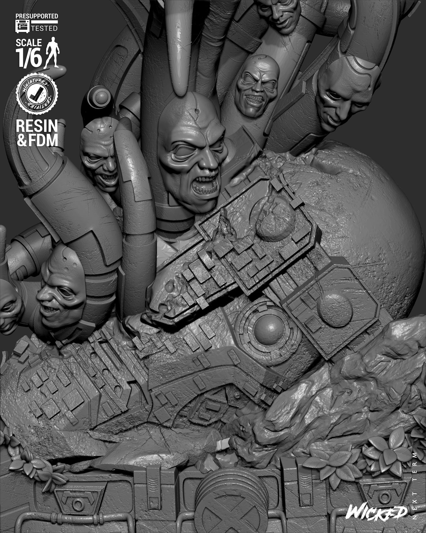 Banshee Statue – ABS-Like Resin Collector Sculpture