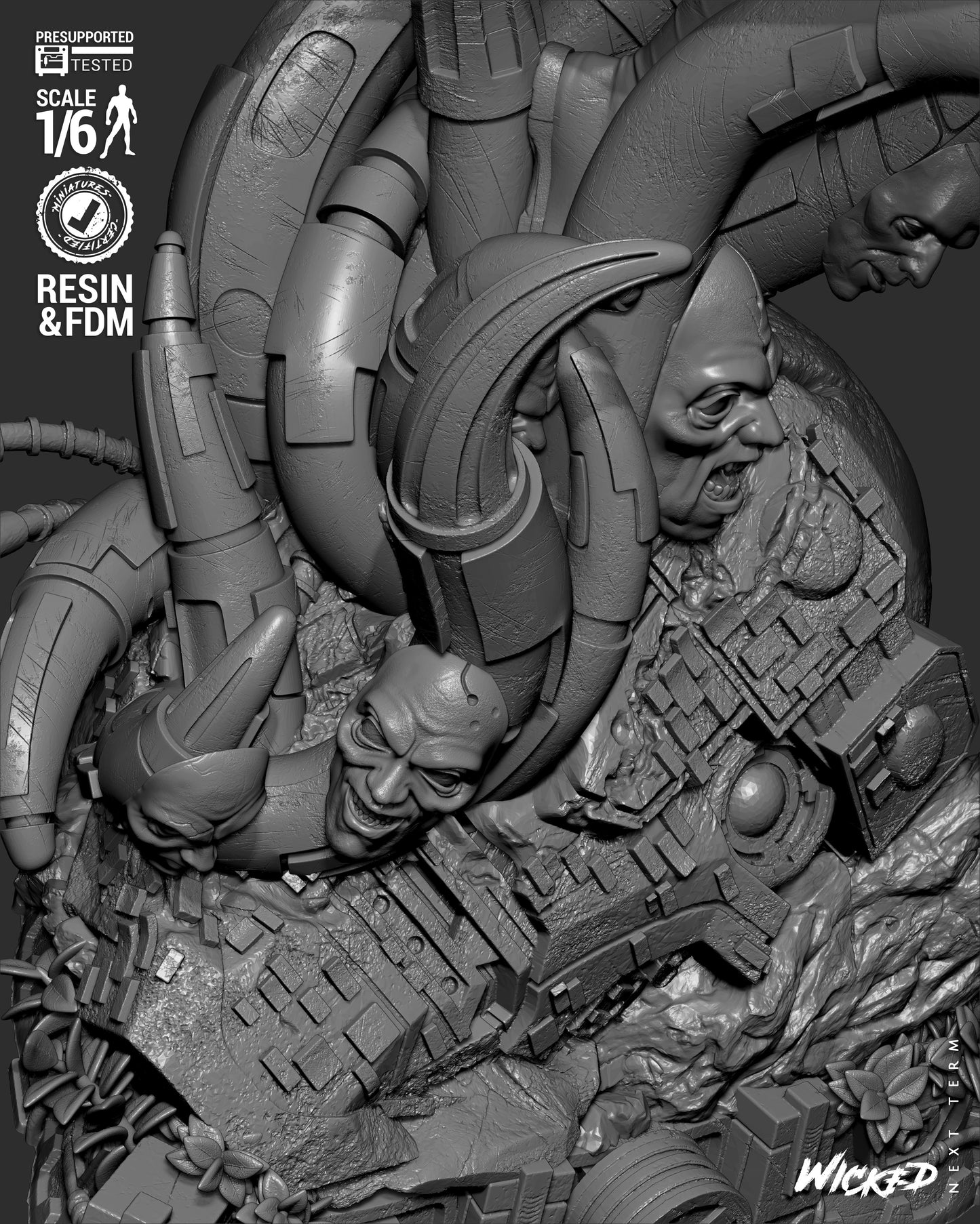 Banshee Statue – ABS-Like Resin Collector Sculpture