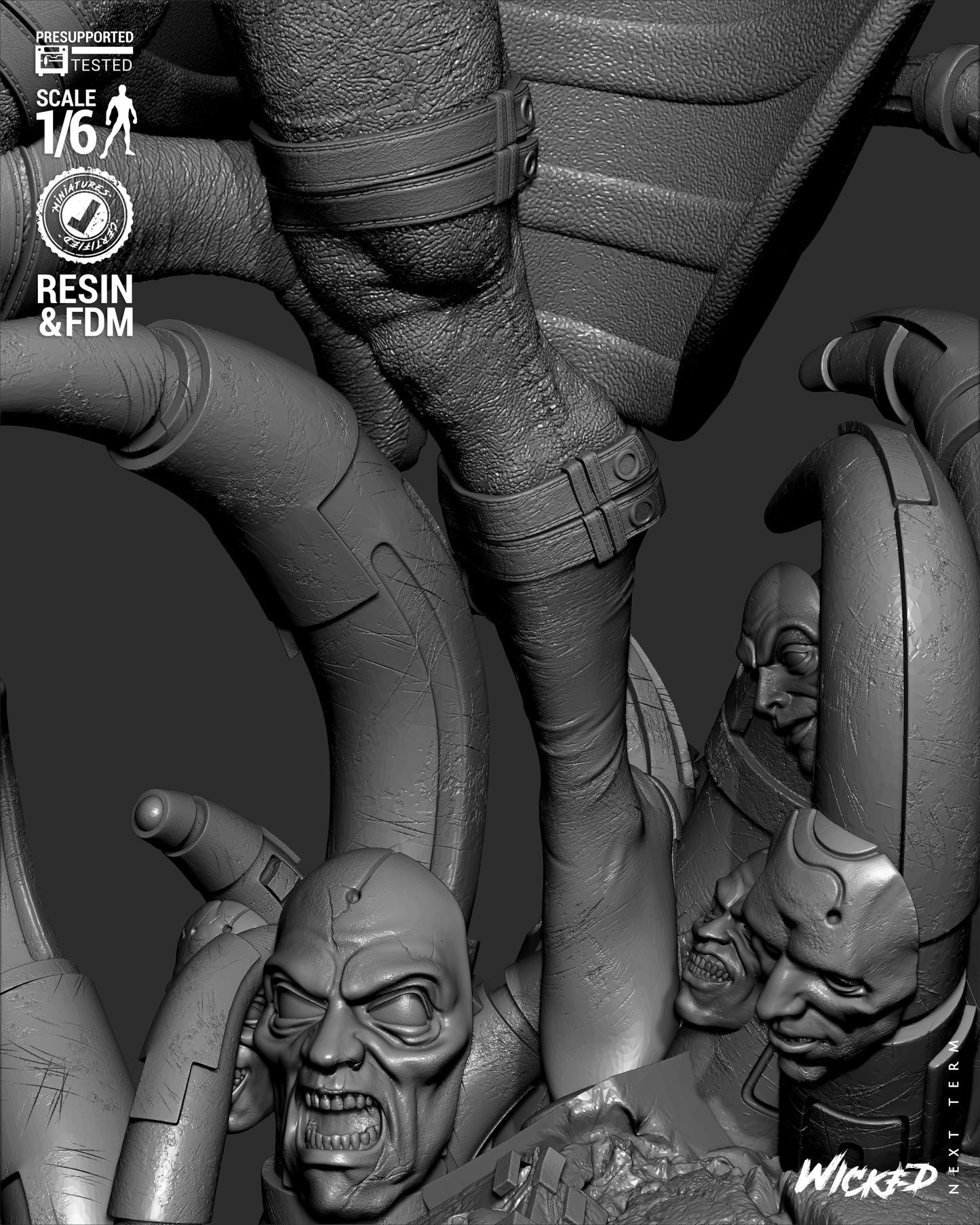 Banshee Statue – ABS-Like Resin Collector Sculpture