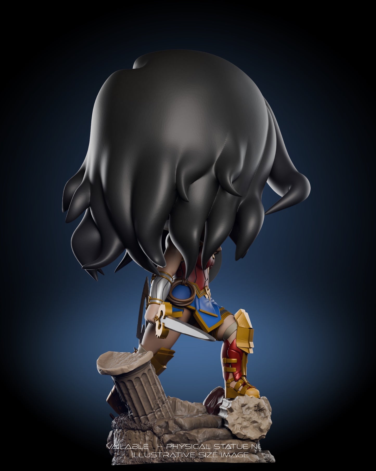 Wonder Woman — Fan Favorite Chibi Collectible | Chibi3D