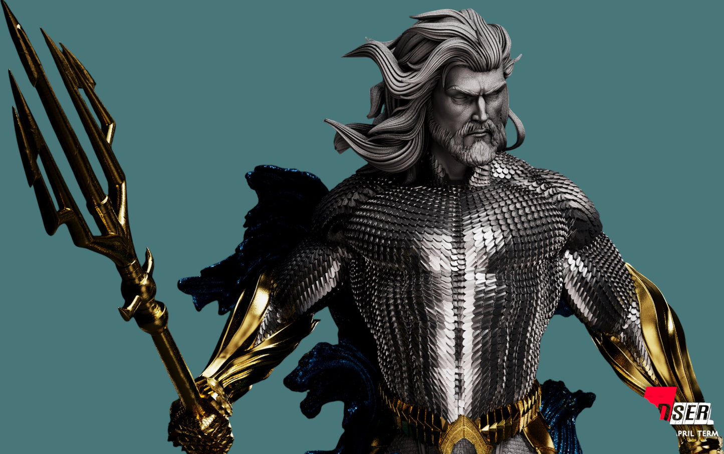 Aquaman – Premium Collector Resin Bust