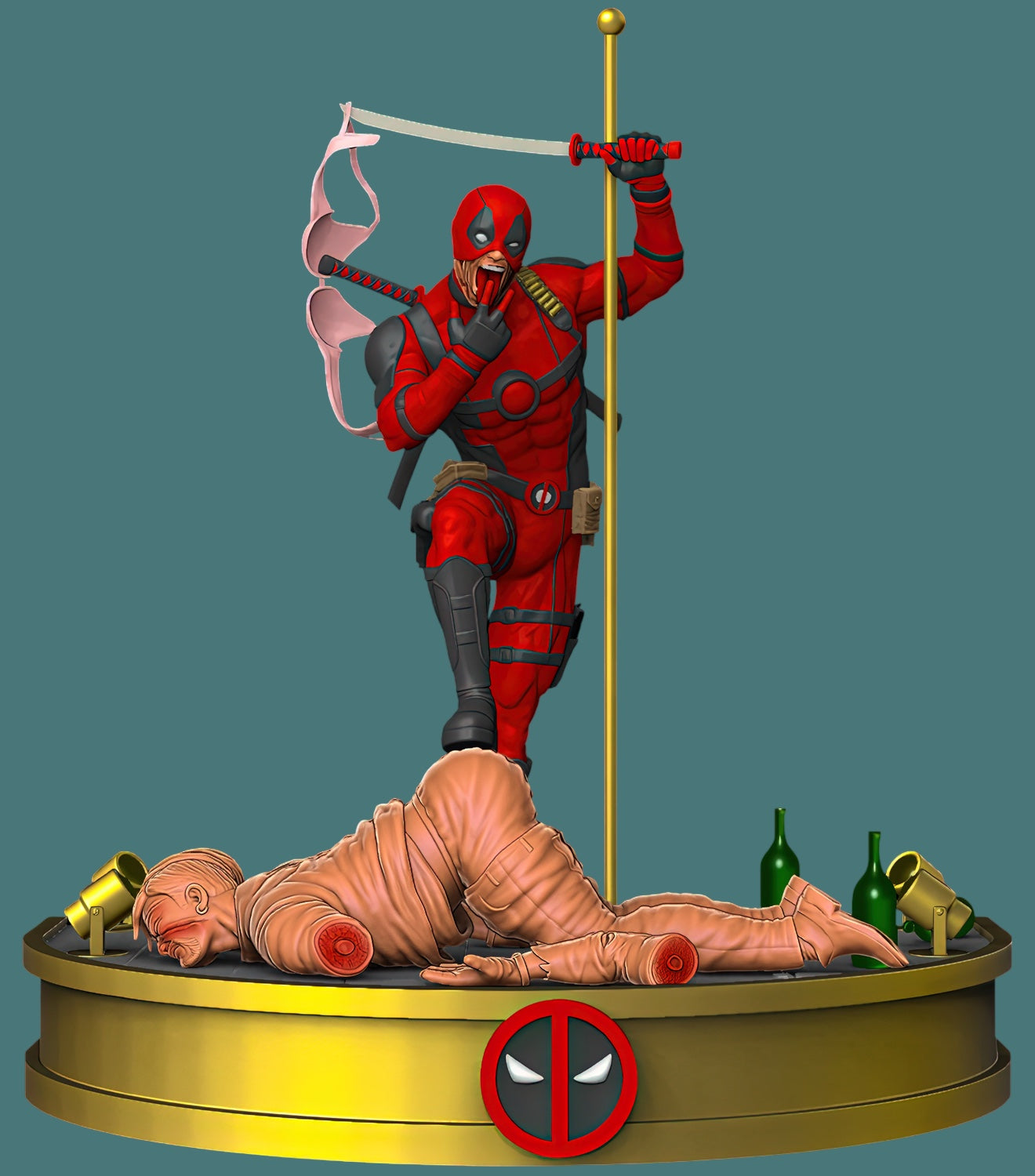 Dead by Pool – Premium Resin Diorama