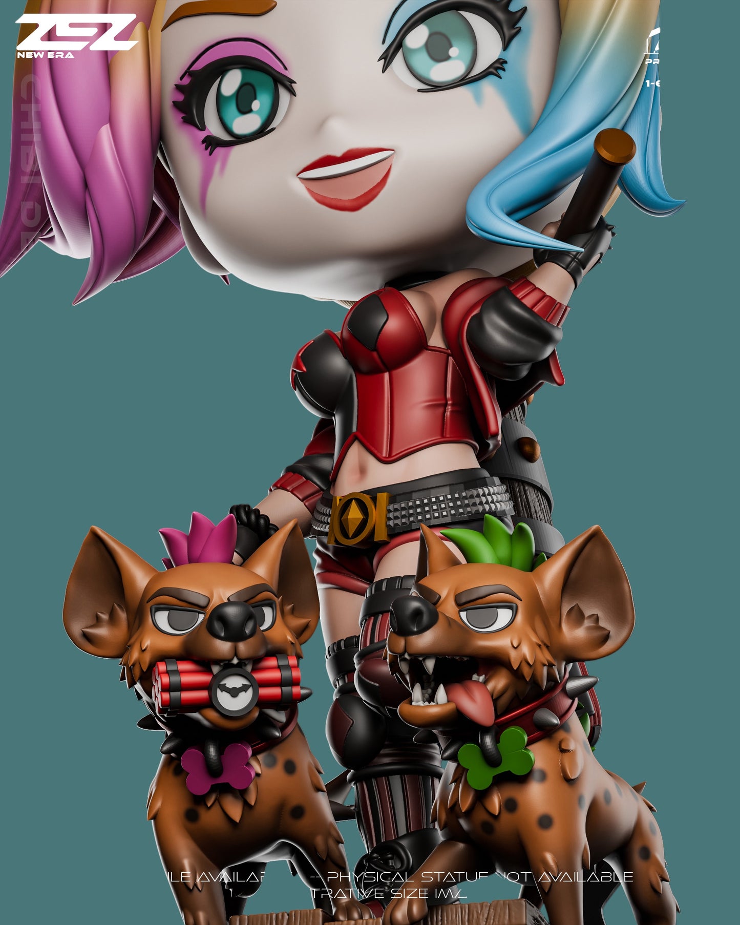 Harley Quinn – “Puddin’ & Mayhem” Chibi Collector Statue