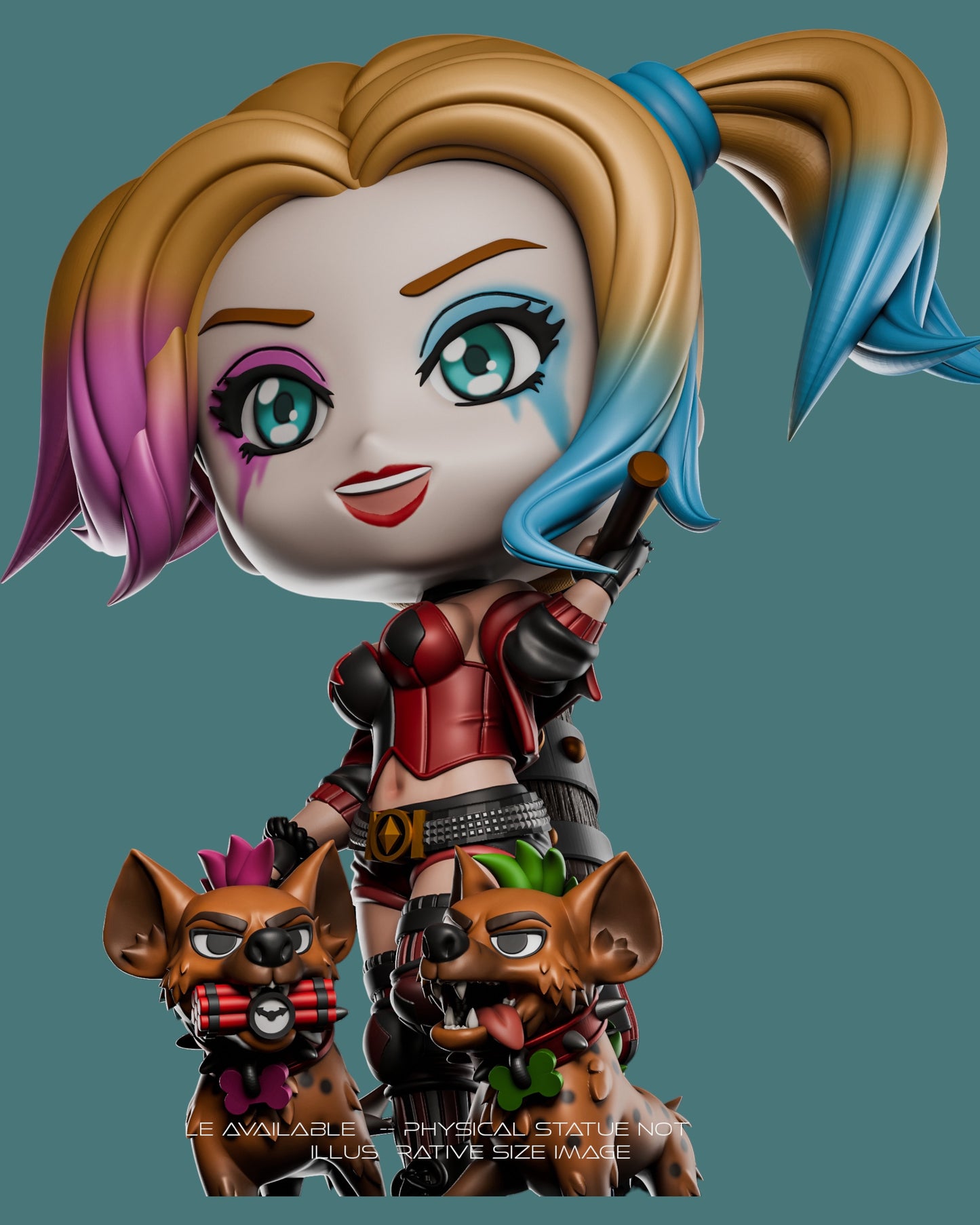 Harley Quinn – “Puddin’ & Mayhem” Chibi Collector Statue