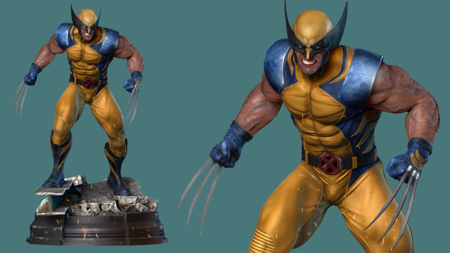 Wolverine Premium Resin Statue