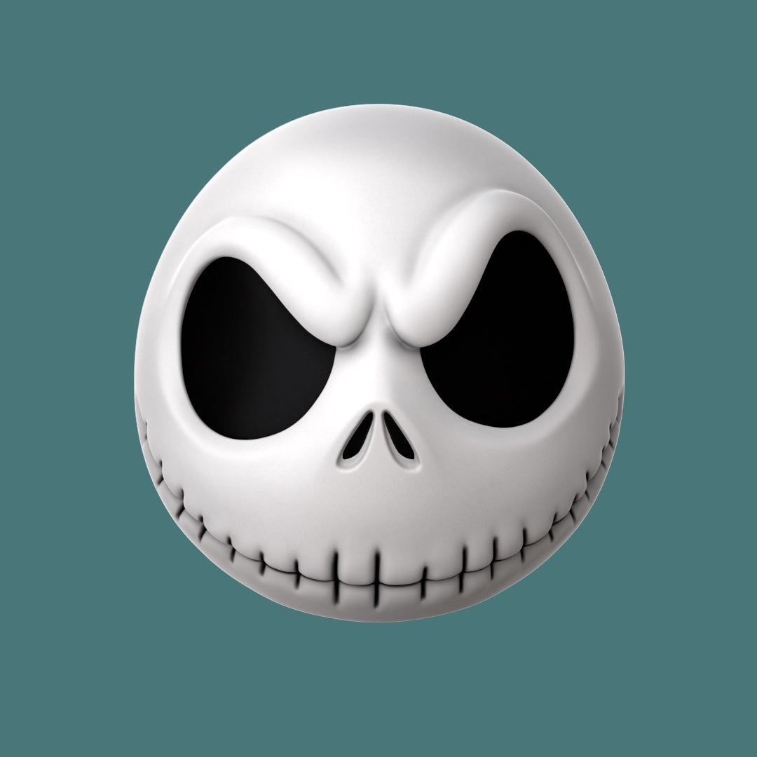 Pumpkin King Skull Mask