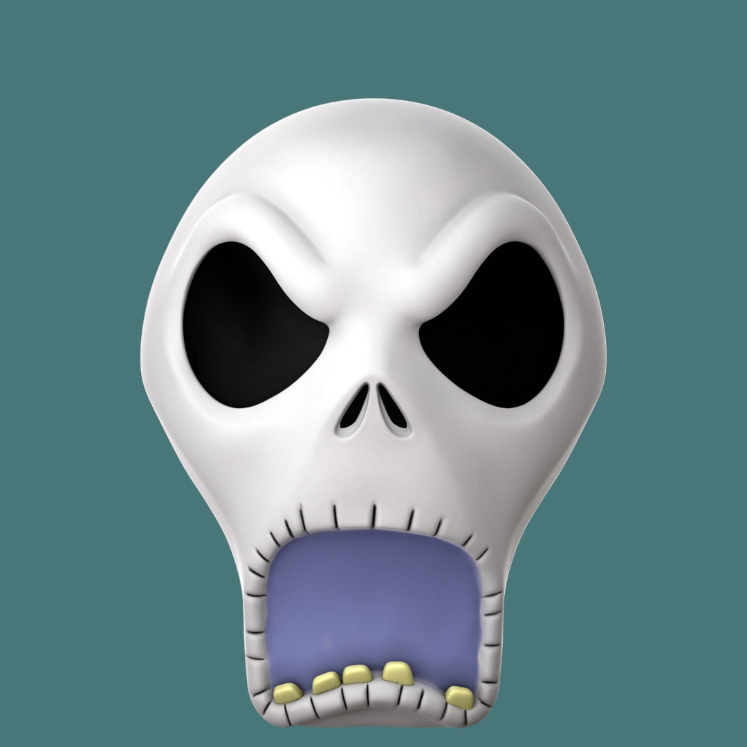 Pumpkin King Skull Mask