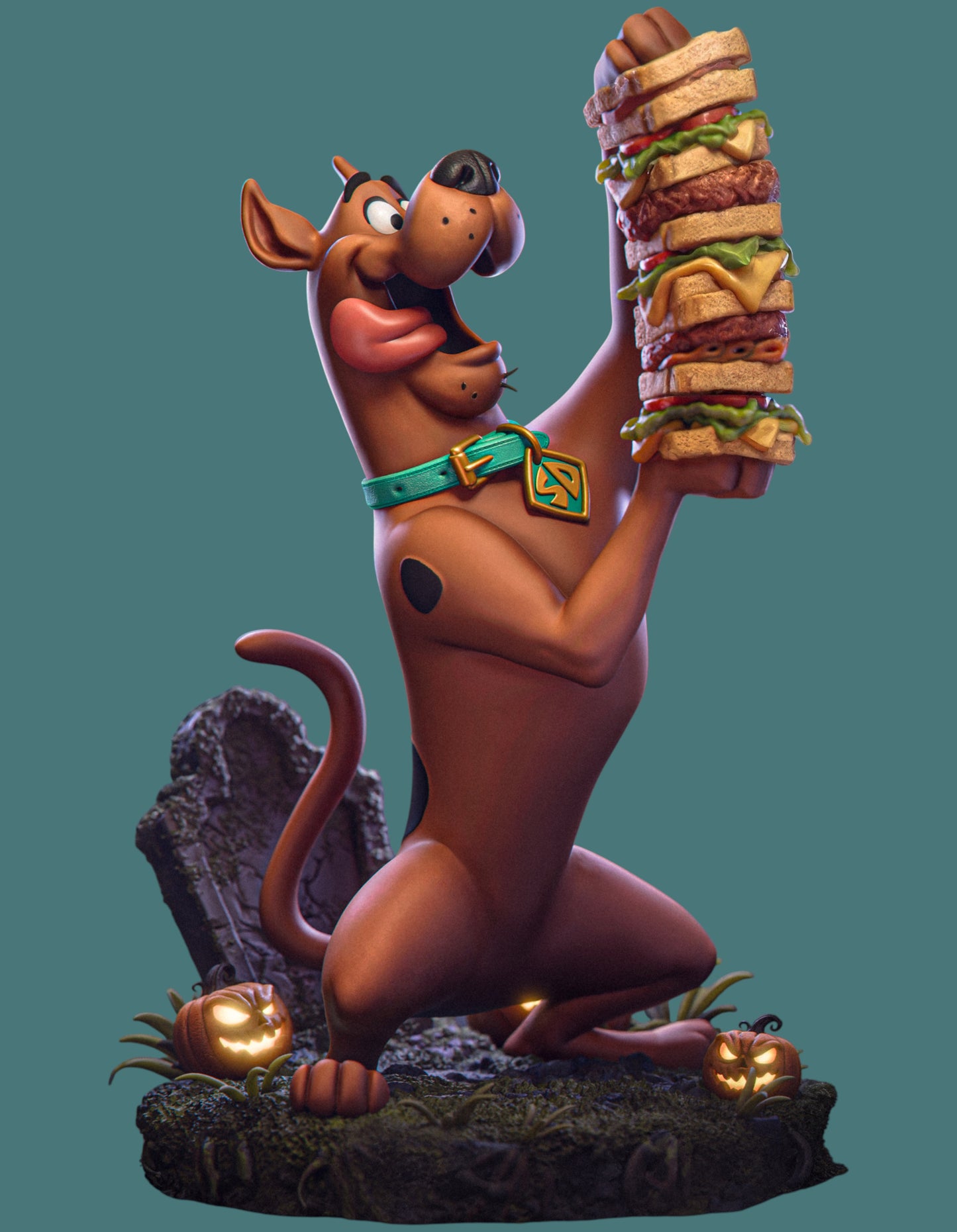 Scooby-Doo – “Monster Munch” Premium Resin Statue