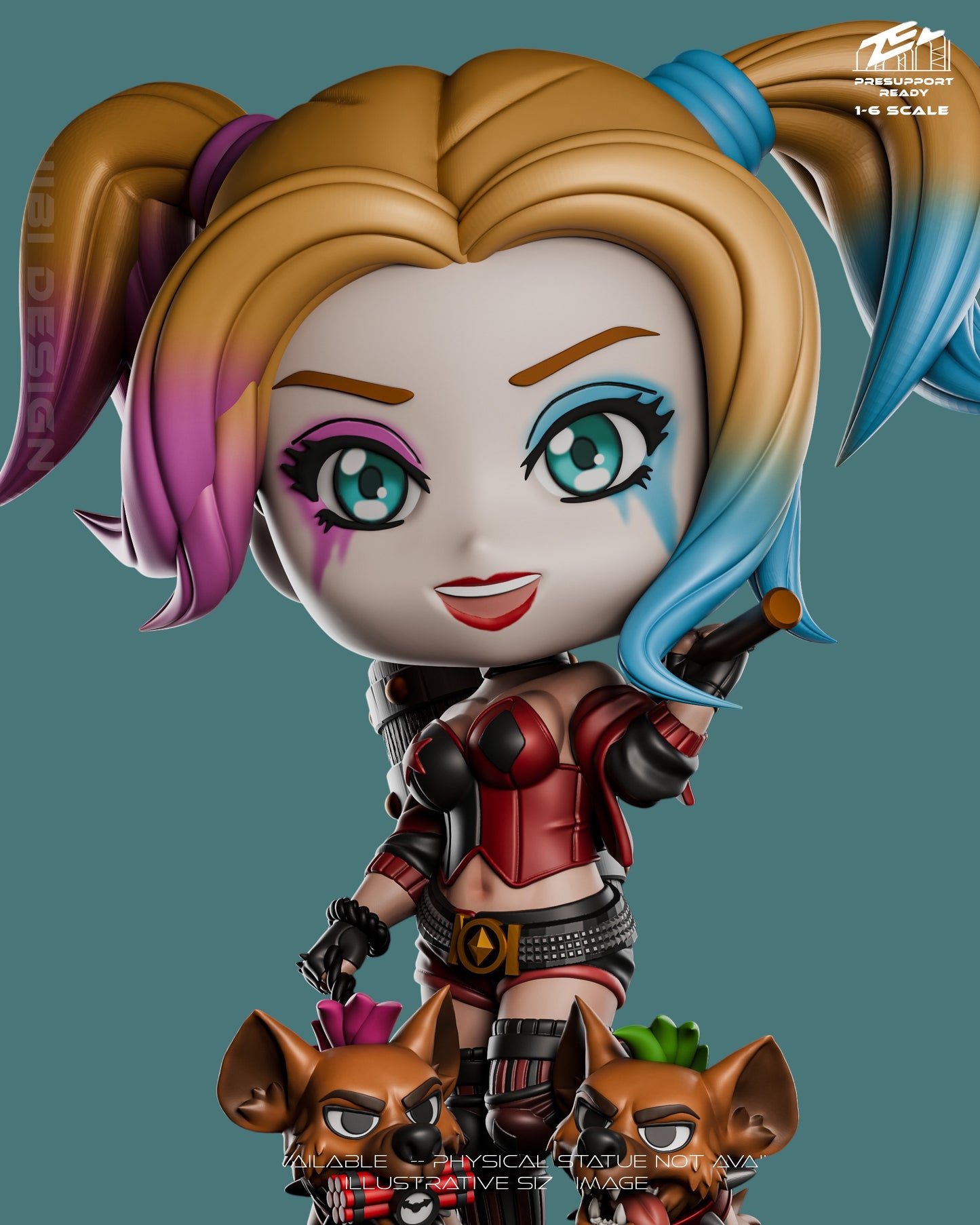 Harley Quinn – “Puddin’ & Mayhem” Chibi Collector Statue