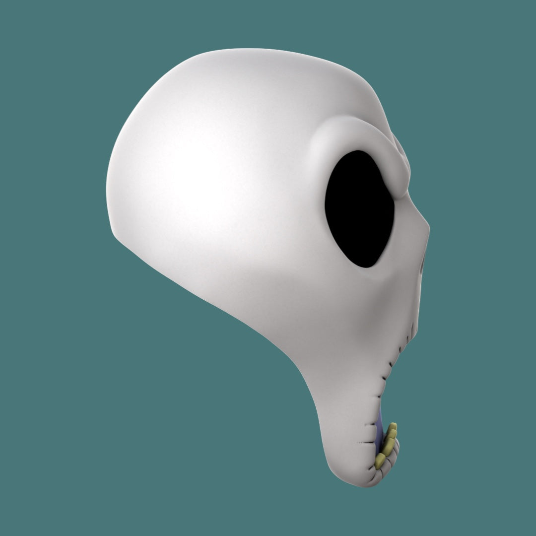 Pumpkin King Skull Mask