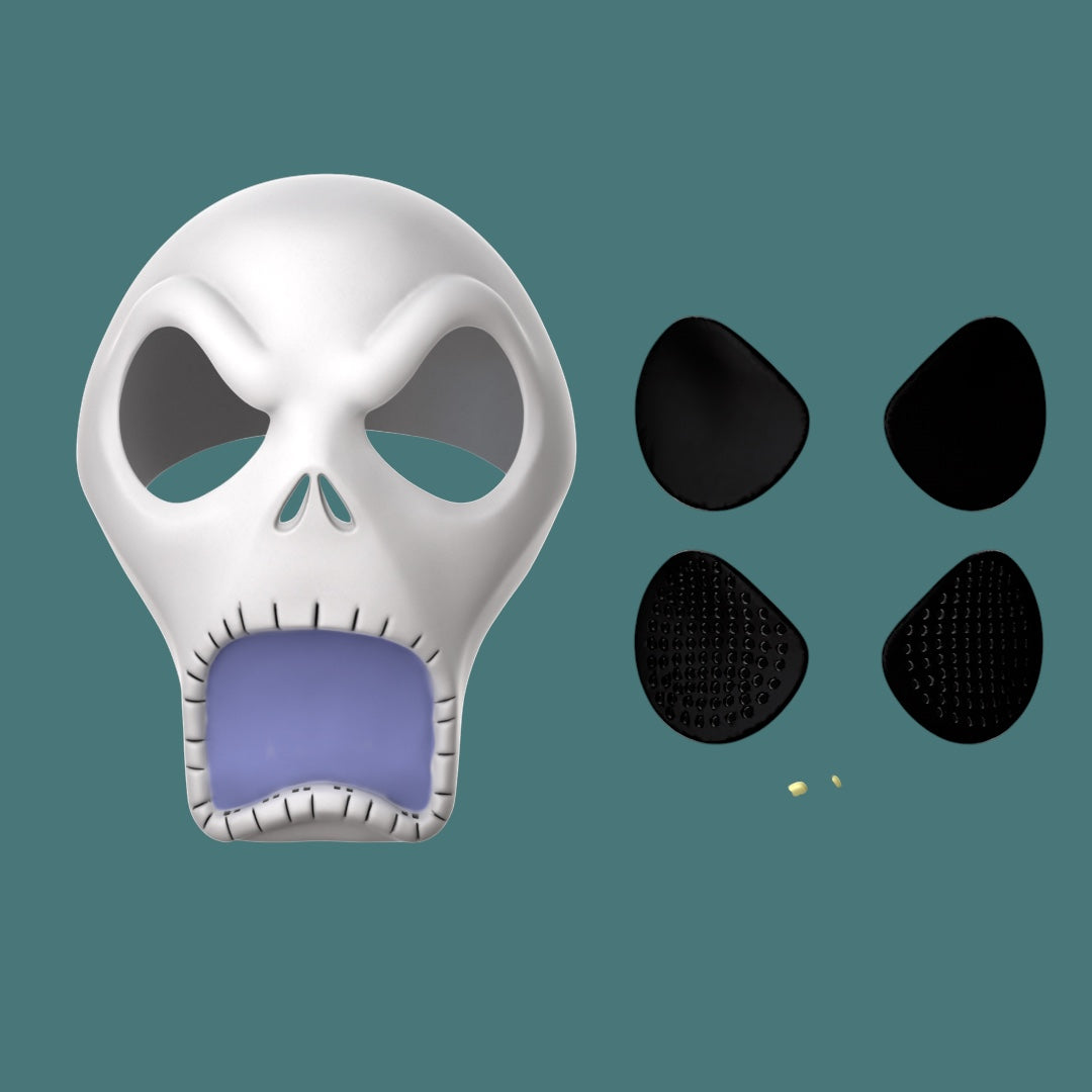 Pumpkin King Skull Mask