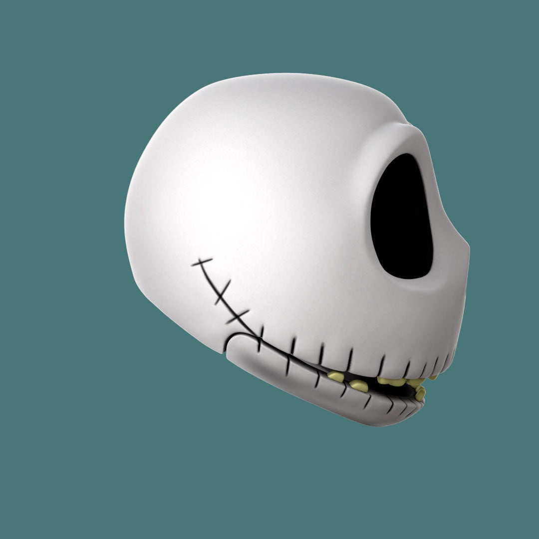 Pumpkin King Skull Mask