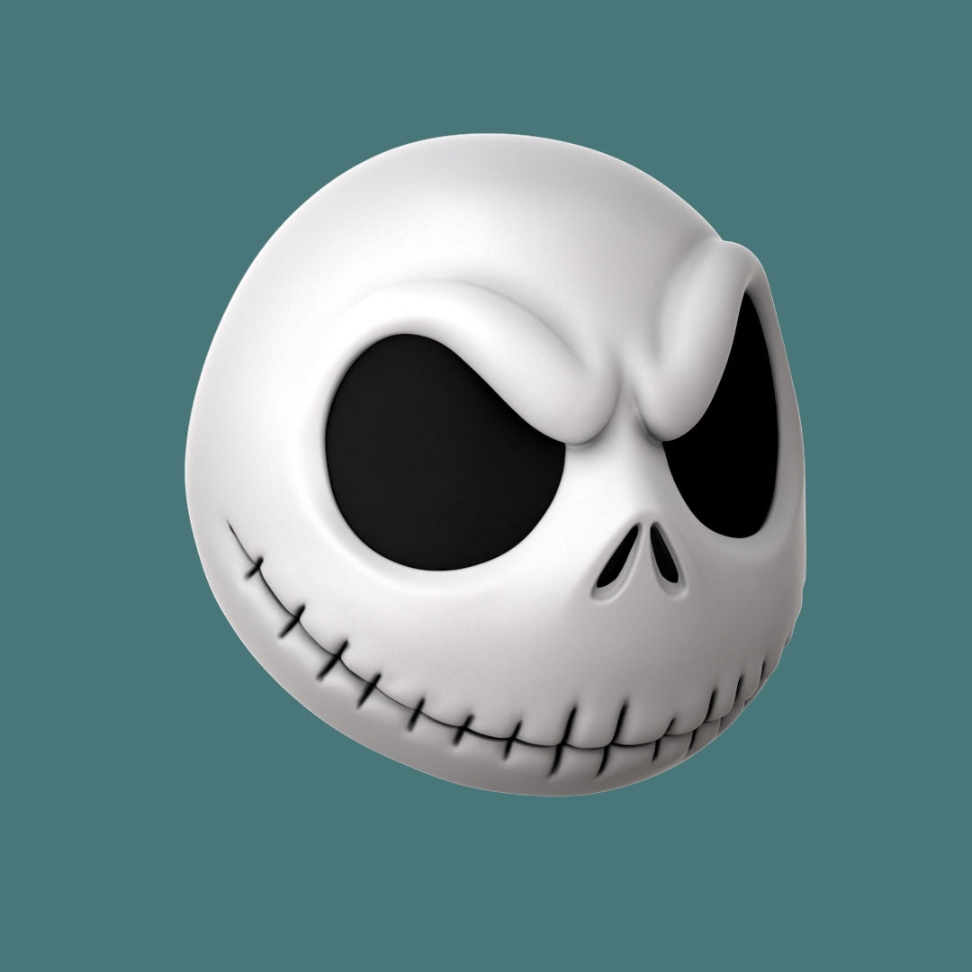 Pumpkin King Skull Mask