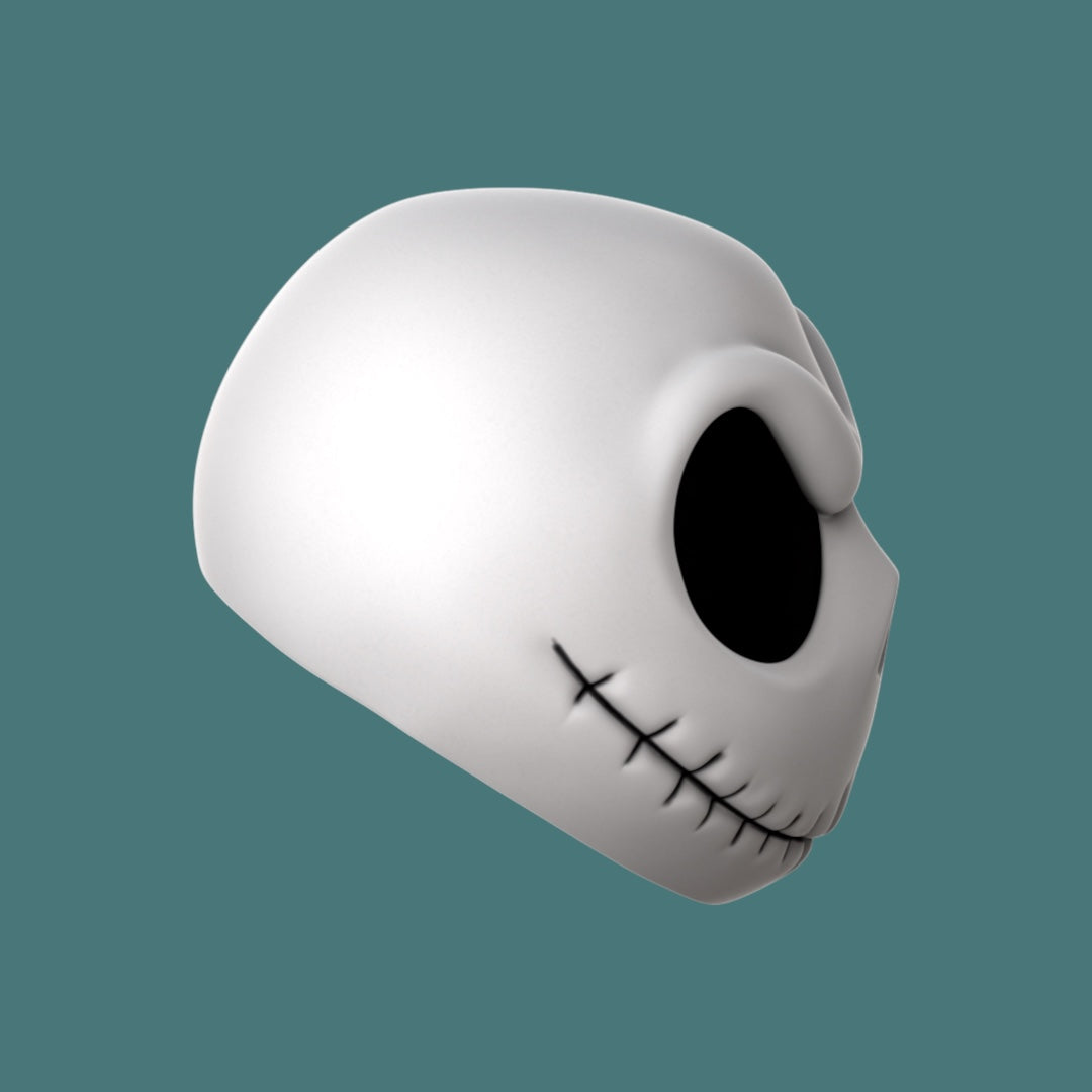 Pumpkin King Skull Mask