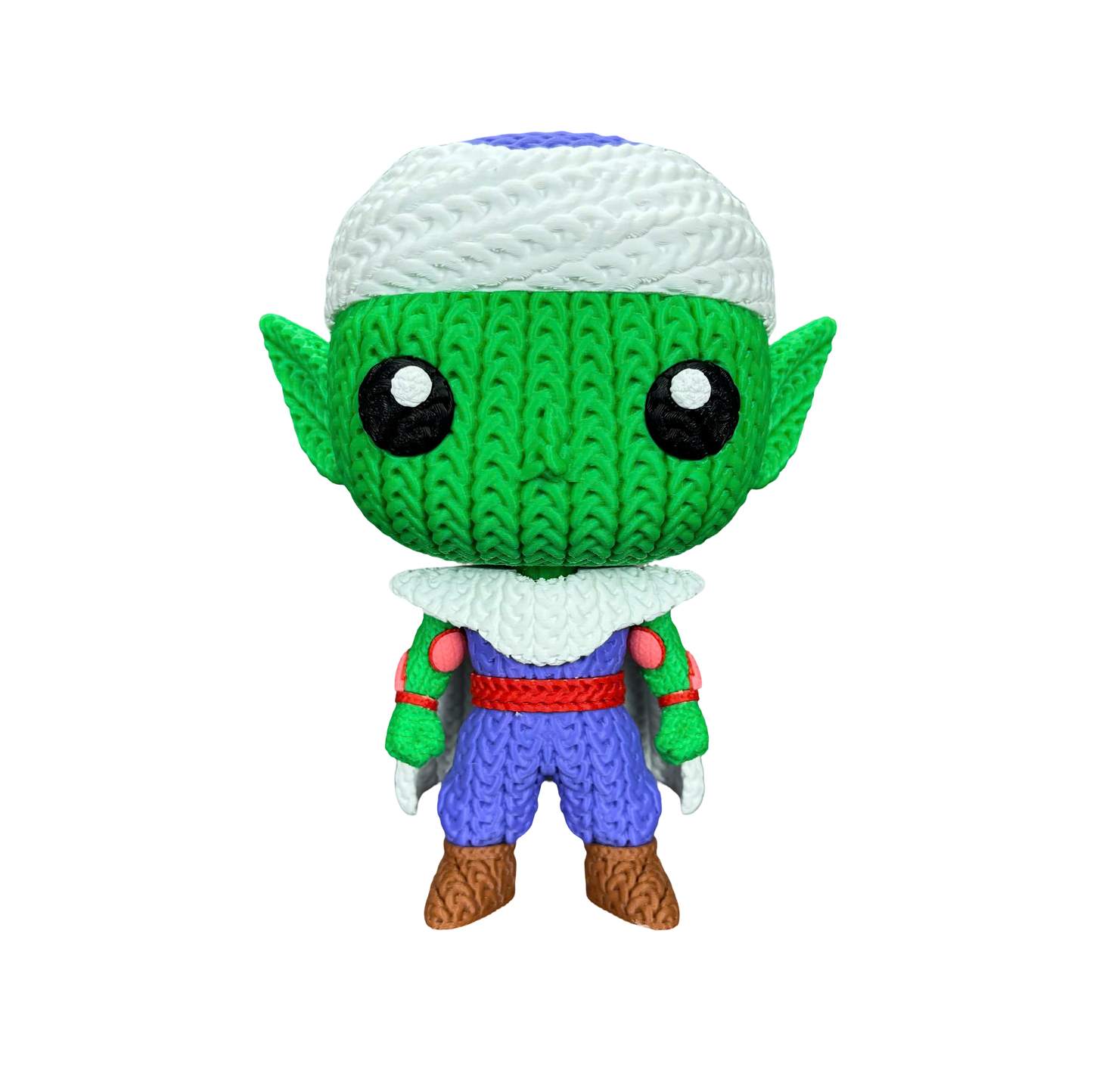 Piccolo Knit-Style Figurine – Cute 3D Printed Character Statue | Whale3D Inspired Design
