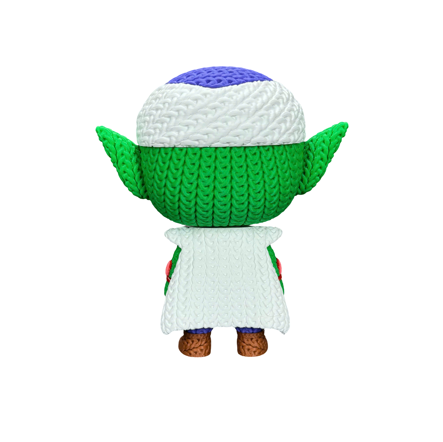 Piccolo Knit-Style Figurine – Cute 3D Printed Character Statue | Whale3D Inspired Design