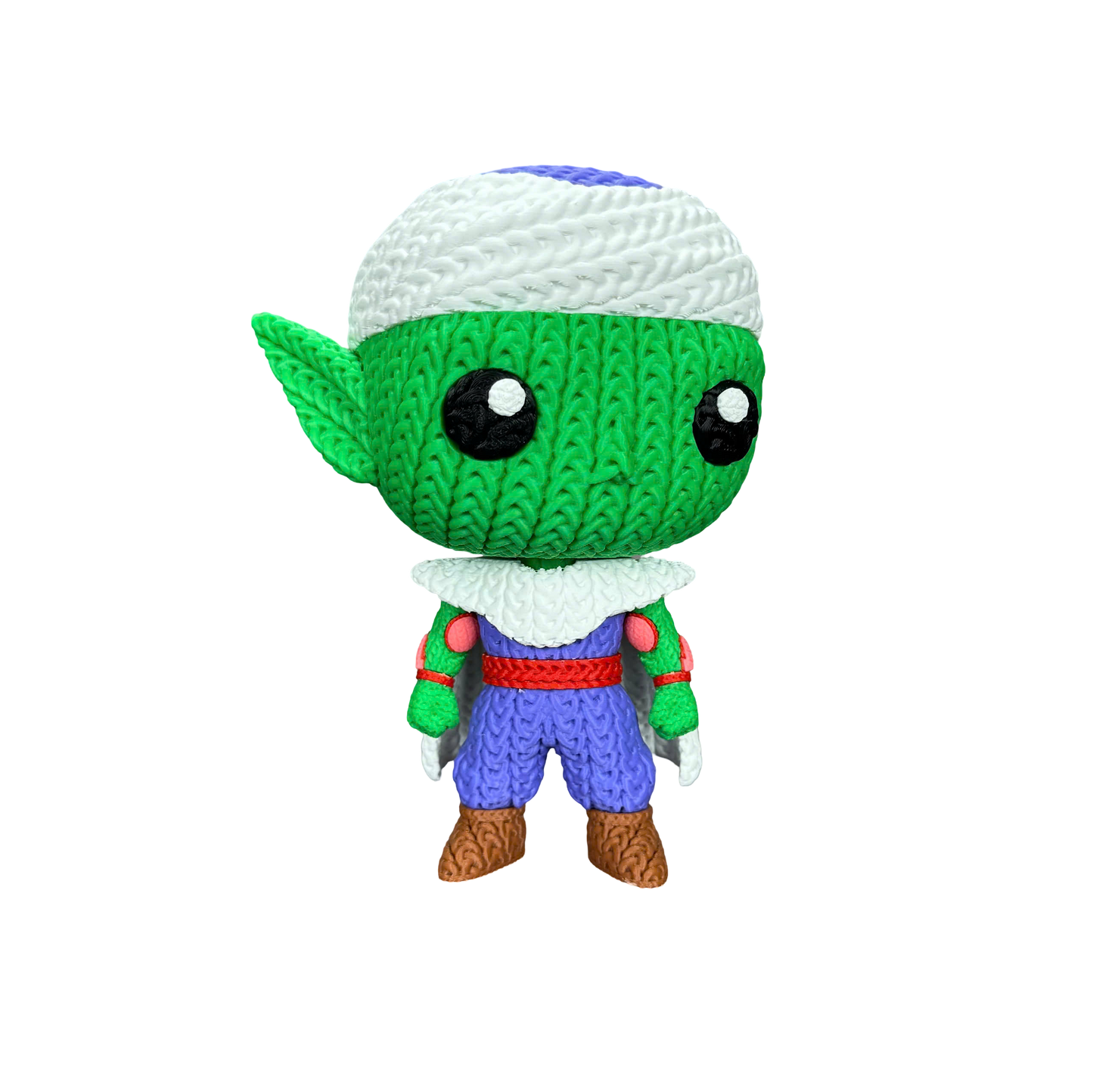 Piccolo Knit-Style Figurine – Cute 3D Printed Character Statue | Whale3D Inspired Design